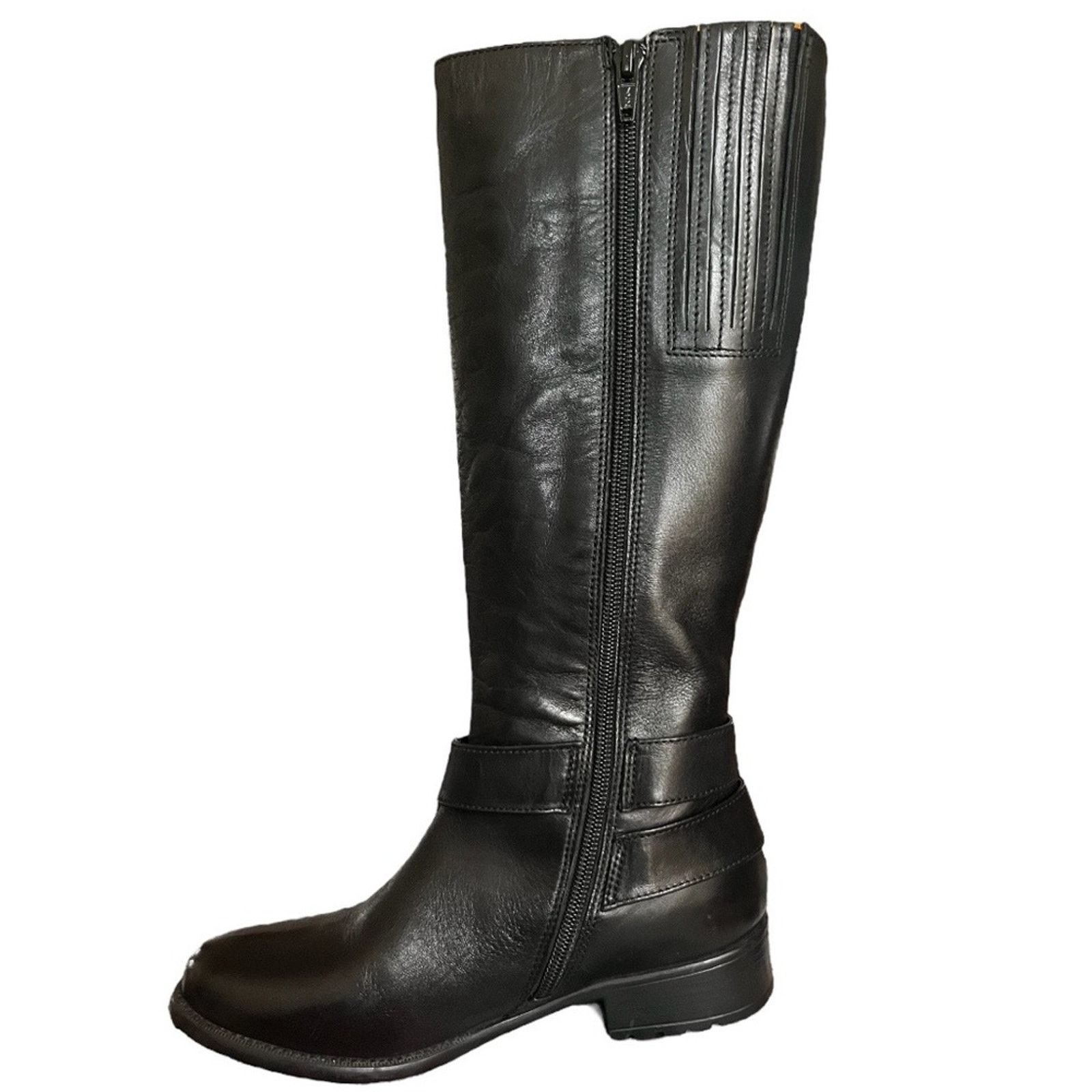 Clarks NWOT Clarks Plaza Steer Leather Riding Boots Size US 4 / IT 34 - 2 Thumbnail