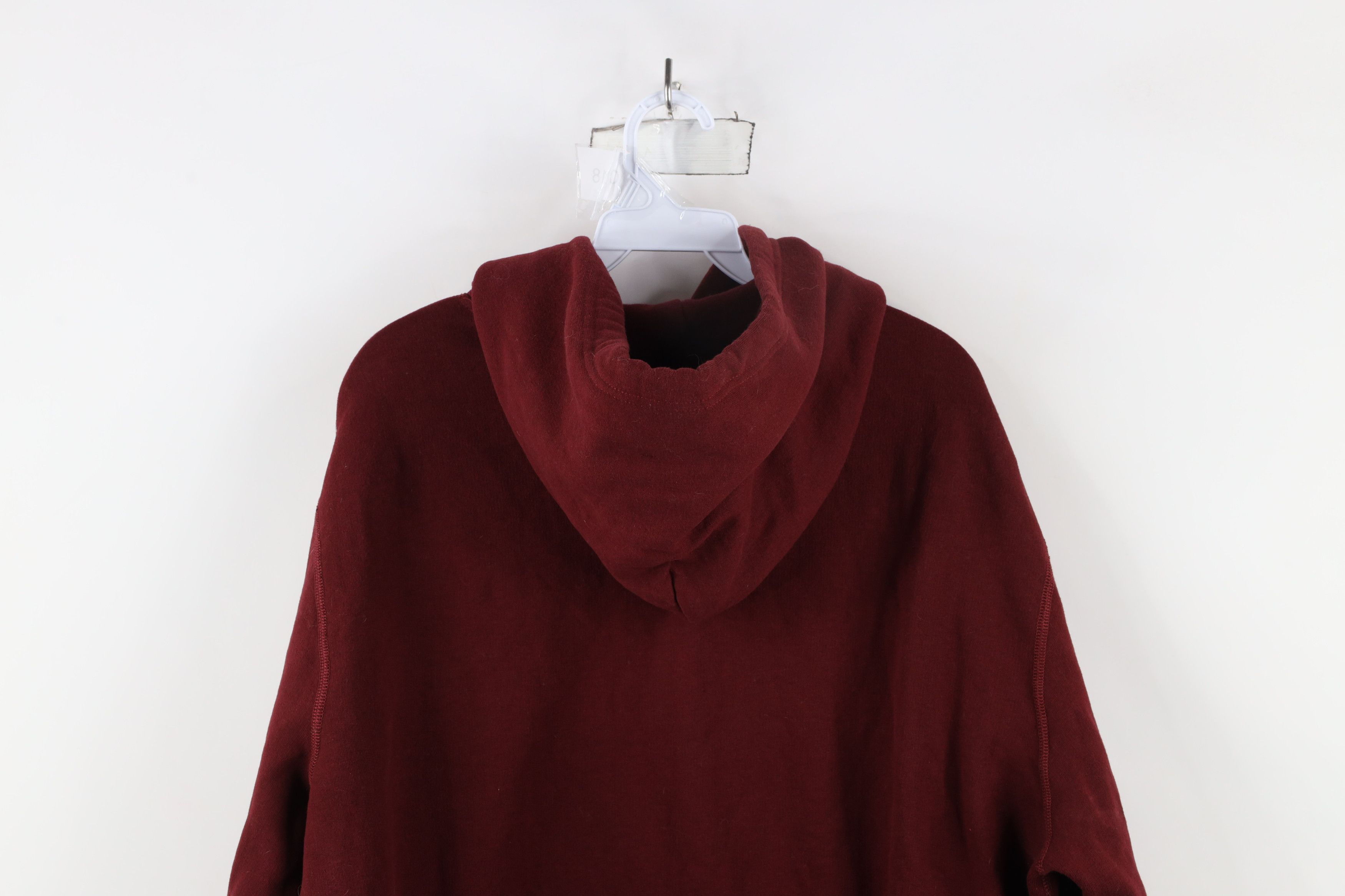 Ralph Lauren × Vintage Vintage Ralph Lauren Spell Athletic Department Hoodie Red Size US XL / EU 56 / 4 - 13 Thumbnail