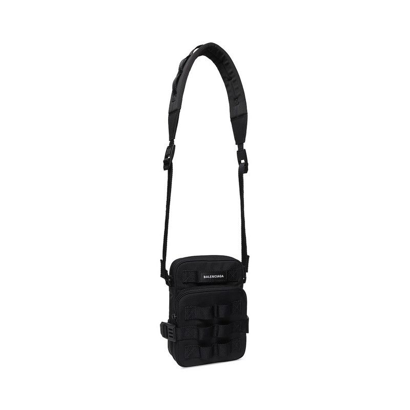 Balenciaga o1tr1nto0526 Size: OS / Army Crossbody Messenger Bag Black Size ONE SIZE - 2 Thumbnail