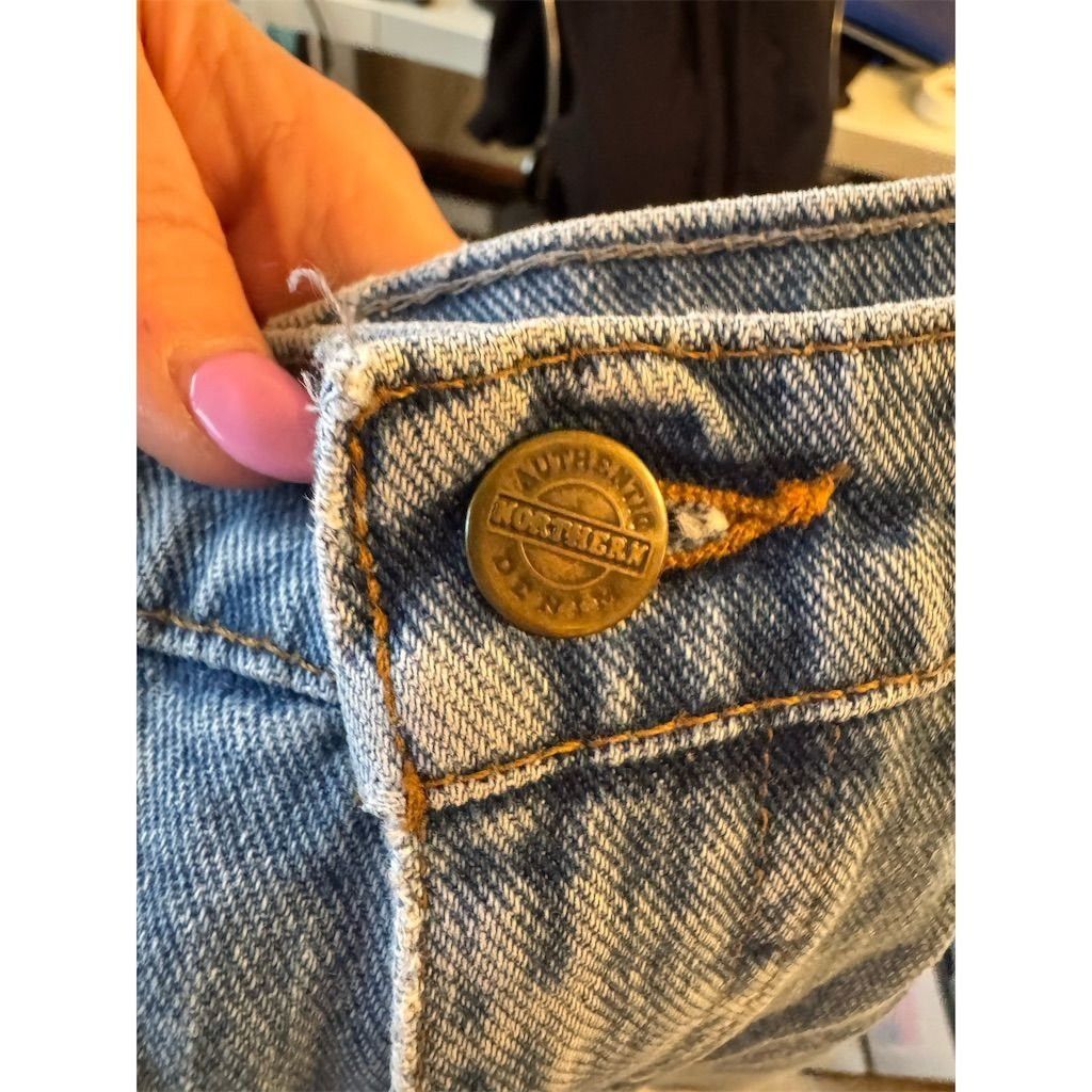Other Authentic Northern Denim Men's Vintage Straight Jeans Blue Size US 30 / EU 46 - 4 Thumbnail