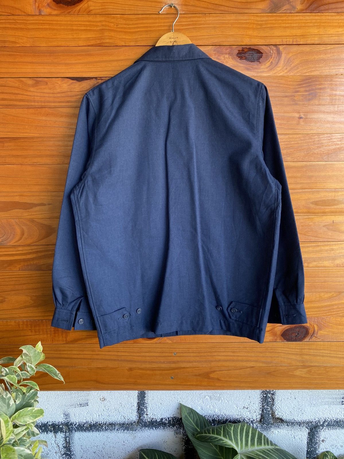 Vintage Vintage Japanese Navy Workwear Jacket | Military Issue Style Size US M / EU 48-50 / 2 - 11 Thumbnail