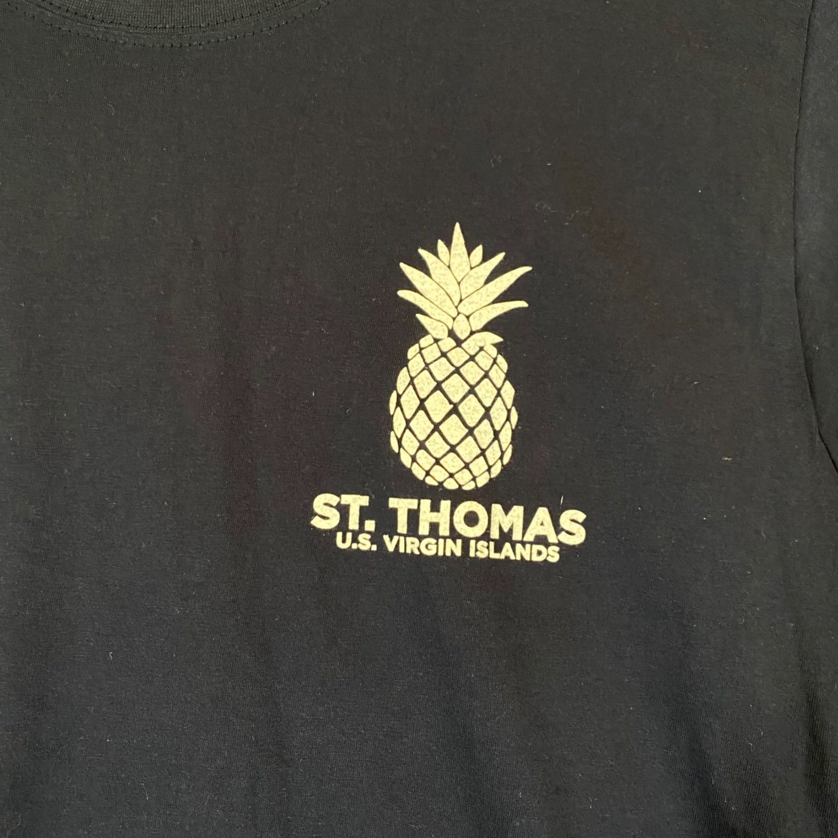 Vintage Spicy Tuna Shirt Mens Large Blue St. Thomas Salty Tee Short Sleeve Graphic NEW Size US L / EU 52-54 / 3 - 3 Thumbnail