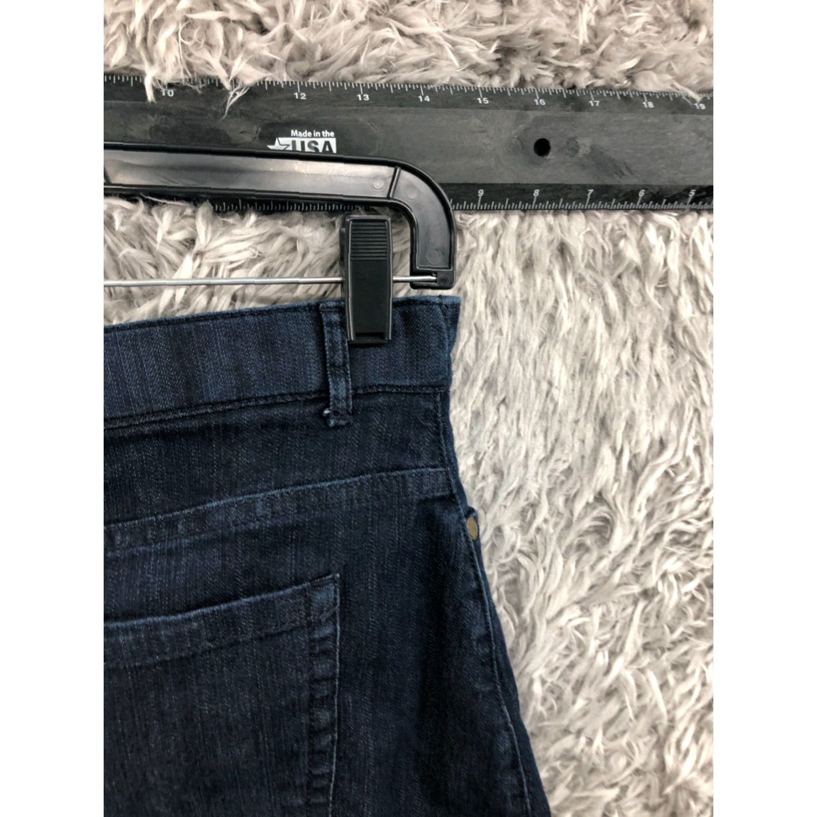 Croft & Barrow Croft & Barrow A-Line Skort Womens Size 4 Dark Wash Blue Size 27" / US 4 / IT 40 - 4 Thumbnail