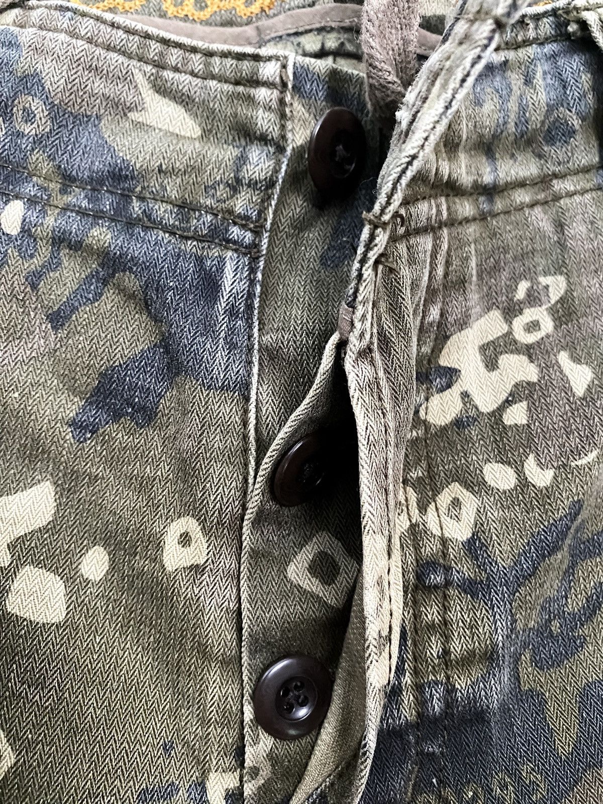 14th Addiction Vintage 291295 Pour Hommes Cargo Trousers. Size US 32 / EU 48 - 6 Thumbnail