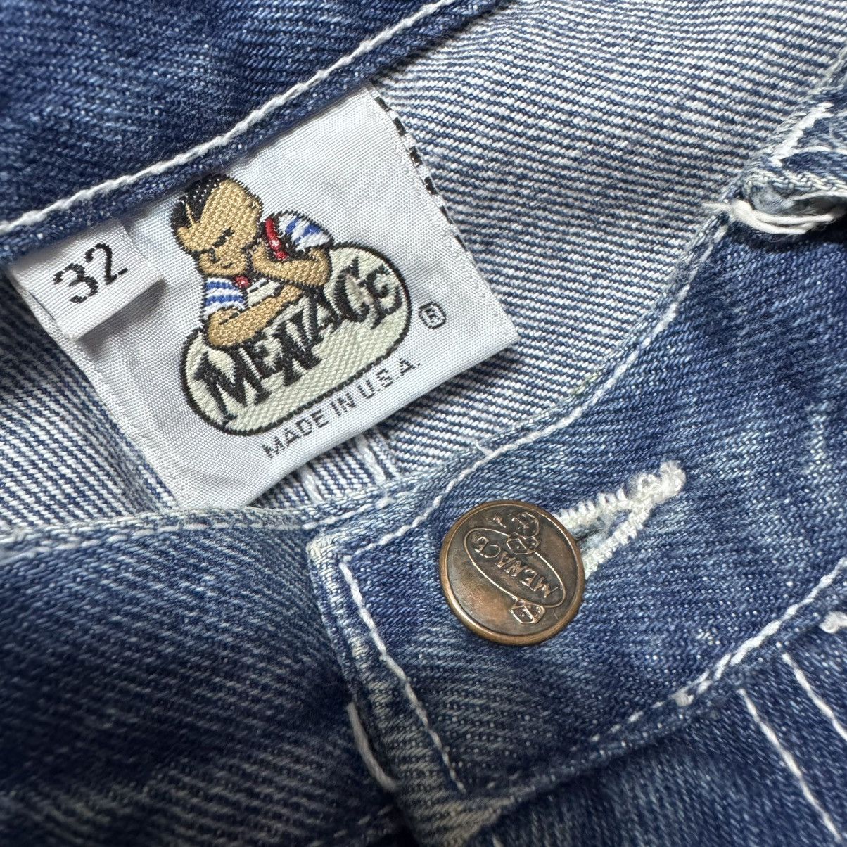 Menace Vintage Menace Denim Baggy Skater Jeans Size US 32 / EU 48 - 19 Thumbnail
