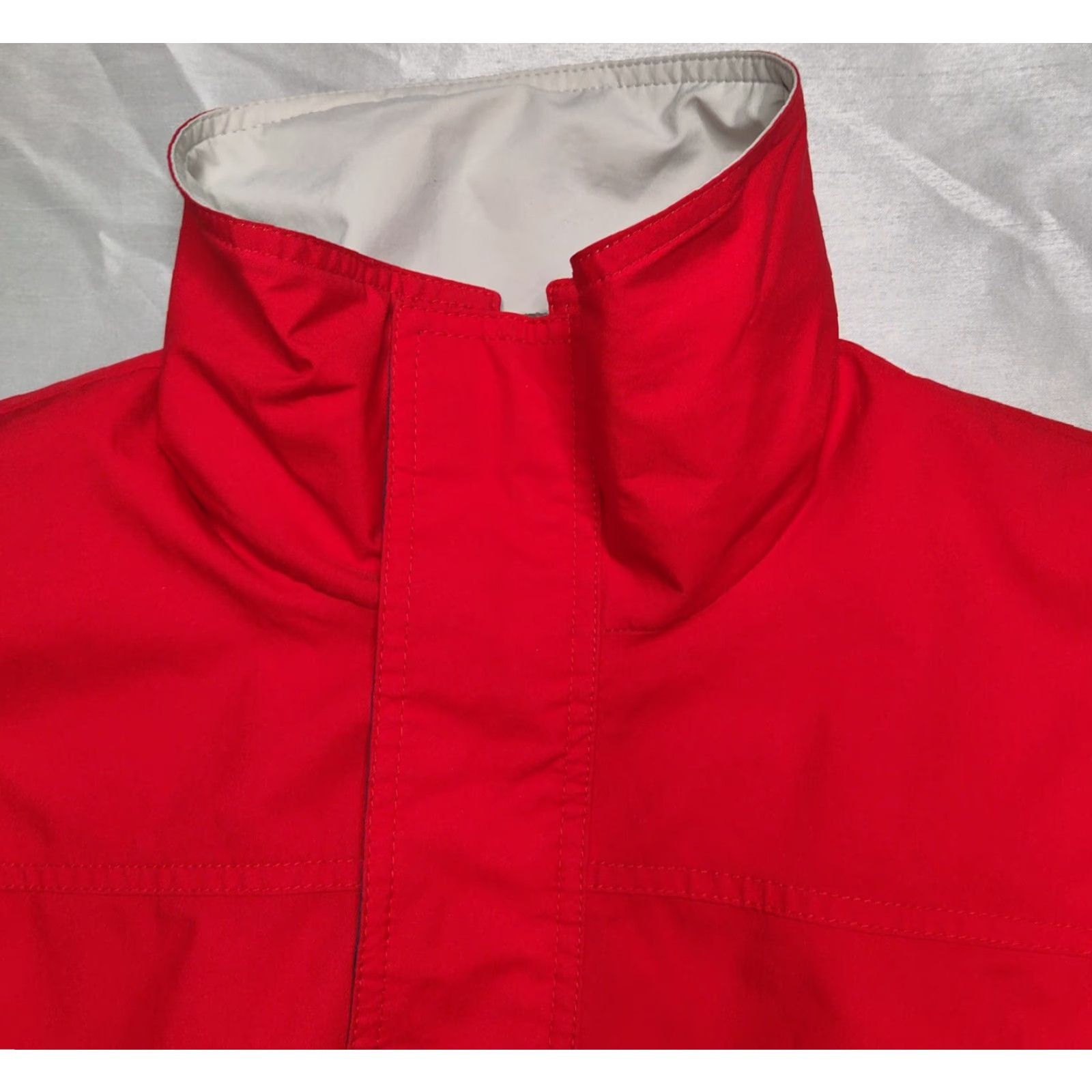 Eddie Bauer VINTAGE Eddie Bauer Gore-Tex Jacket Men Small 1/4 Zip Red Lined Pullover Windbreaker Jacket Mens Size US S / EU 44-46 / 1 - 3 Thumbnail