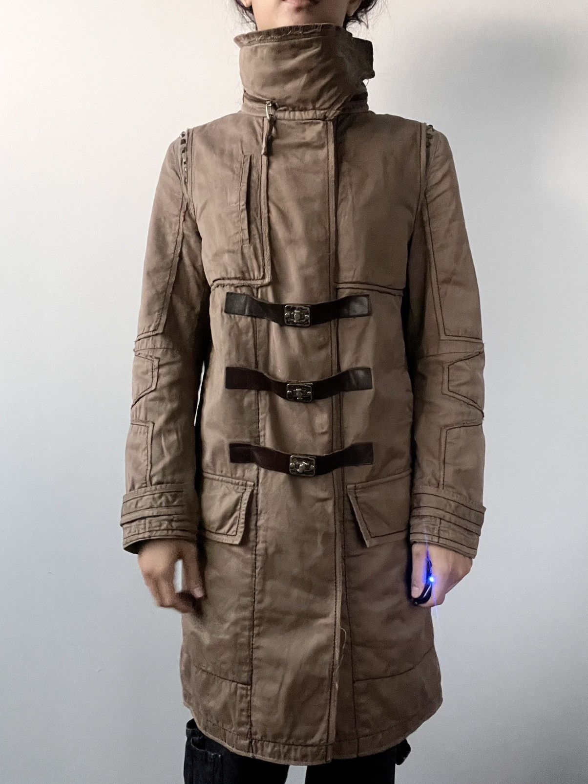 Marithe + Francois Girbaud 90s Marithe Francois Girbaud Heavy Coat Size US L / EU 52-54 / 3 - 1 Thumbnail