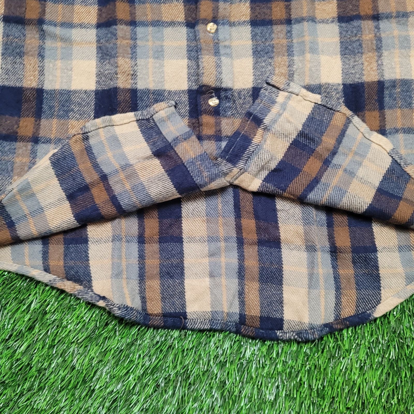 Vintage VTG 80s Williams Bay Flannel Shirt L 16.5 / 34 Lumberjack Size US L / EU 52-54 / 3 - 3 Thumbnail