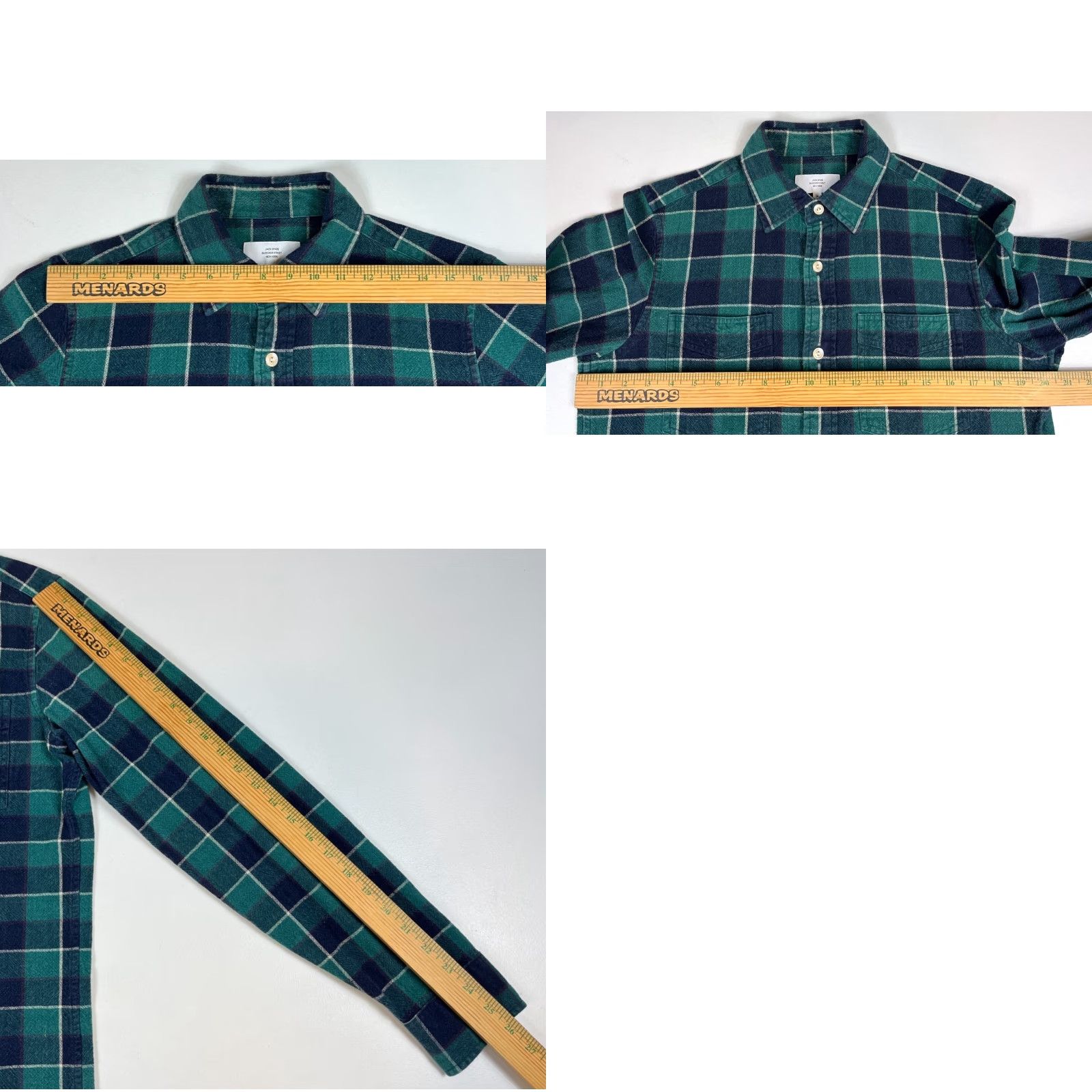 Vintage VINTAGE Jack Spade Button-Up Heavy Flannel Shirt Plaid Designer Sz M Mens East Coast City Classic 90s Size US M / EU 48-50 / 2 - 8 Thumbnail