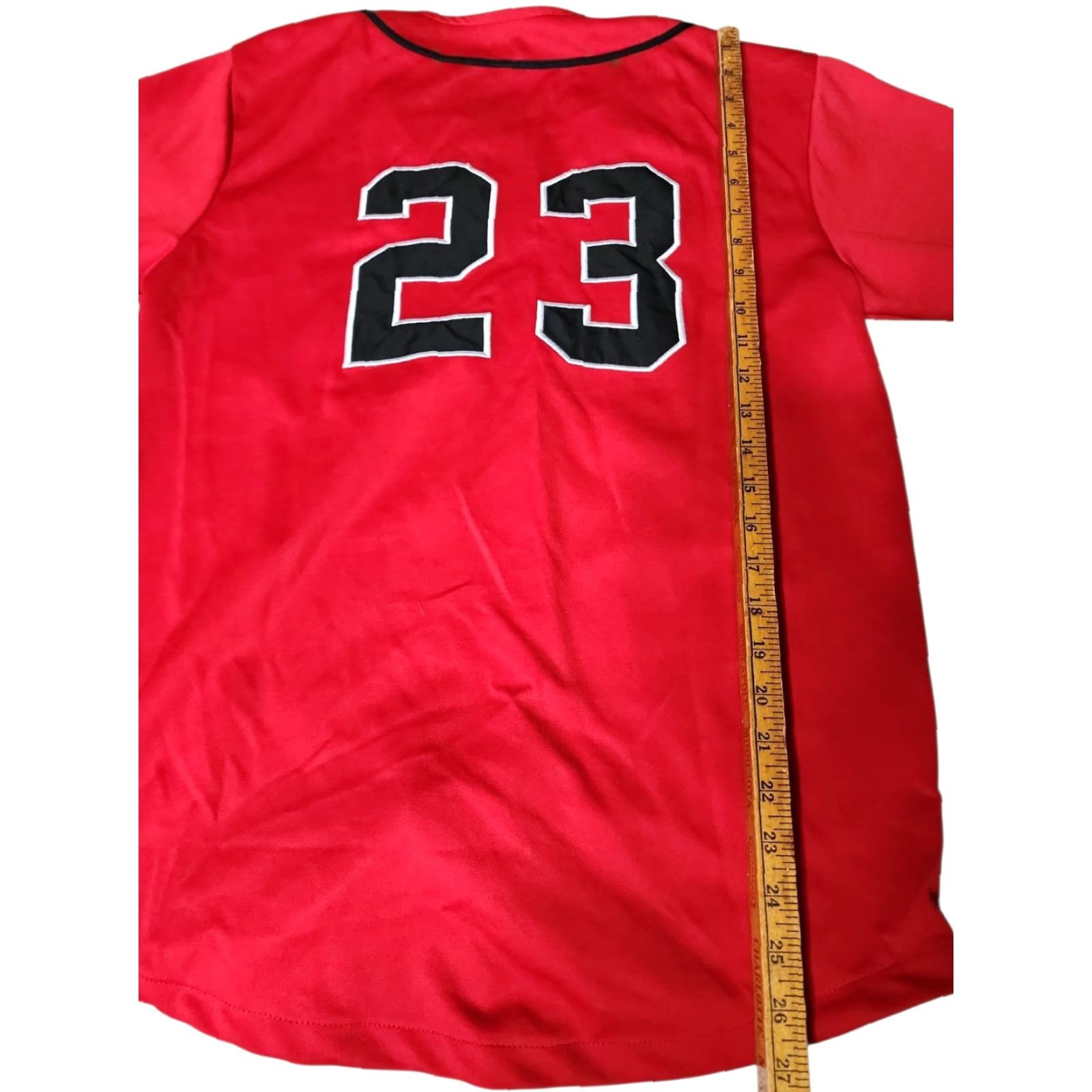 Vintage Vintage Noiz Chicago Baseball Jersey S Red Retro Activewear Mens Size US S / EU 44-46 / 1 - 2 Thumbnail