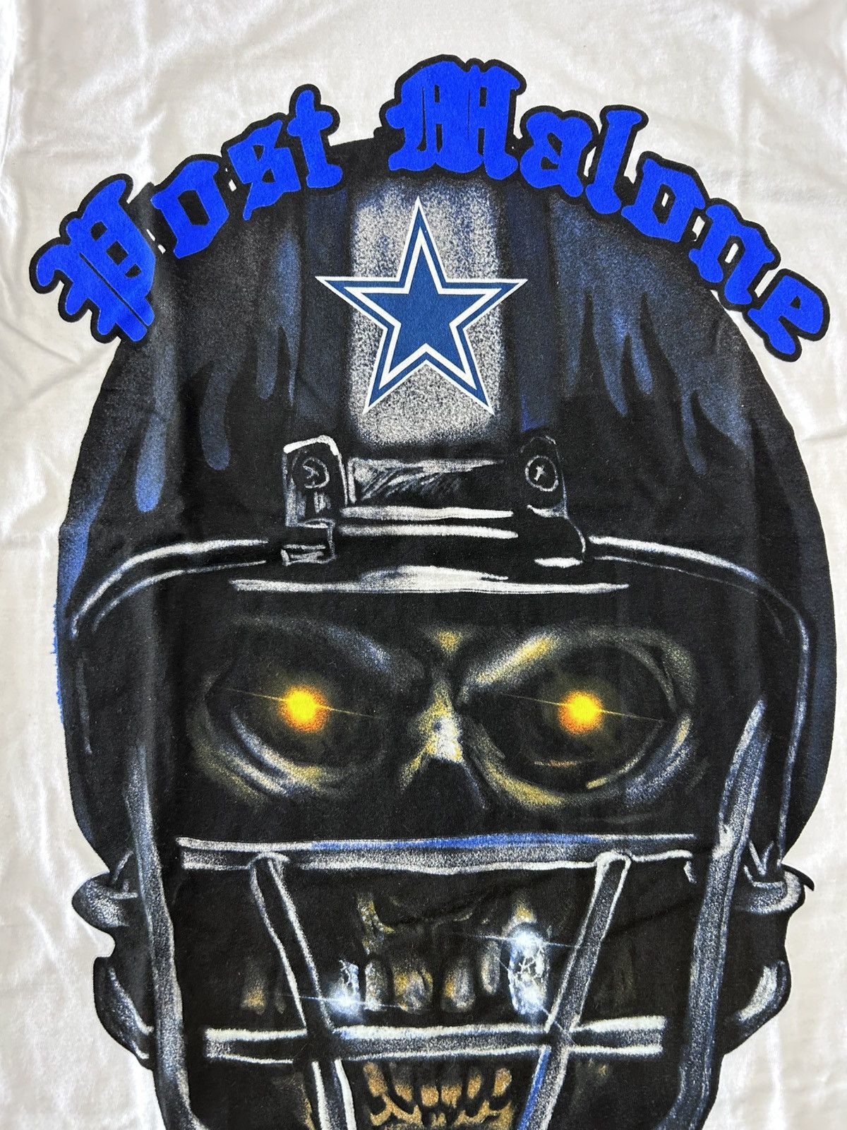 Cowboy Equipment × Rap Tees Post Malone Dallas Cowboys Skeleton Shirt Size Medium NEW Size US M / EU 48-50 / 2 - 2 Thumbnail