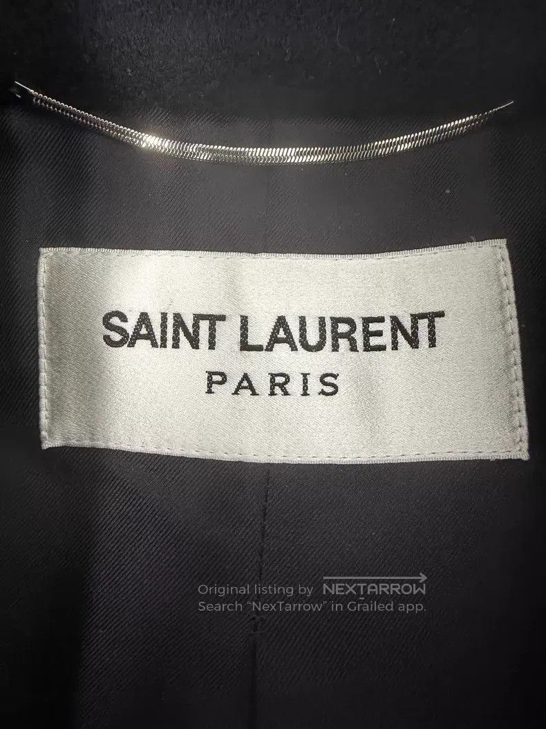 Saint Laurent Paris Saint Laurent Paris Black Double-breasted Wide-shoulder Sm Size US S / EU 44-46 / 1 - 4 Thumbnail