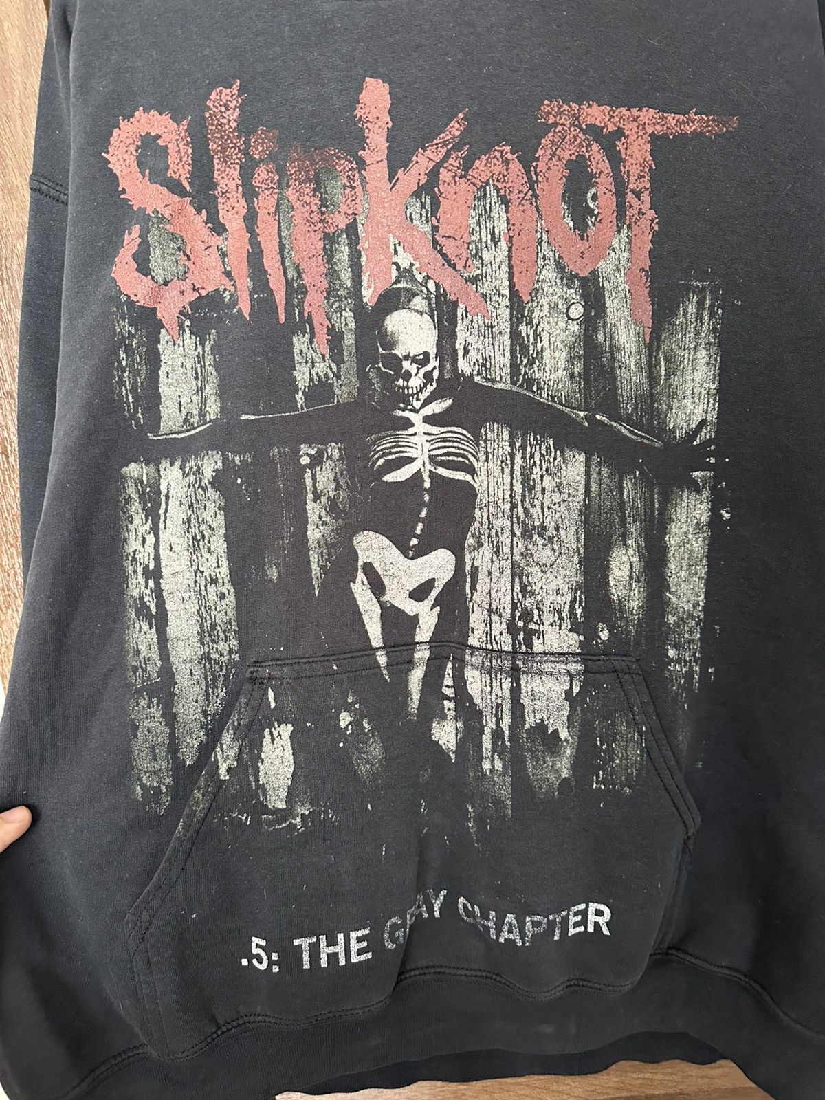 Slipknot Slipknot The Gray Chapter Vintage Hoodie Pullover Size US L / EU 52-54 / 3 - 4 Thumbnail