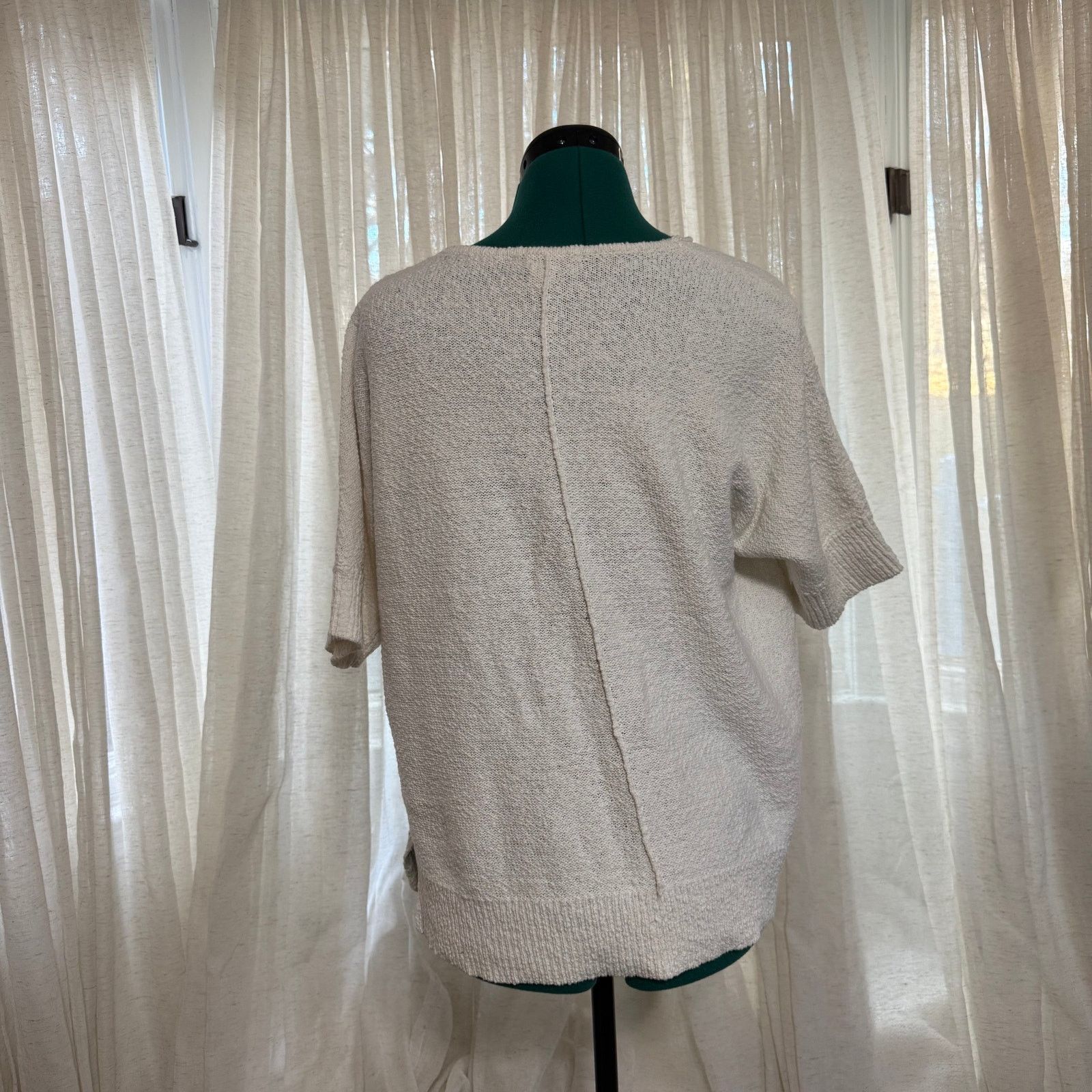 Coldwater Creek Coldwater Creek Knit Short-Sleeve Sweater | Sz PM Size M / US 6-8 / IT 42-44 - 4 Thumbnail