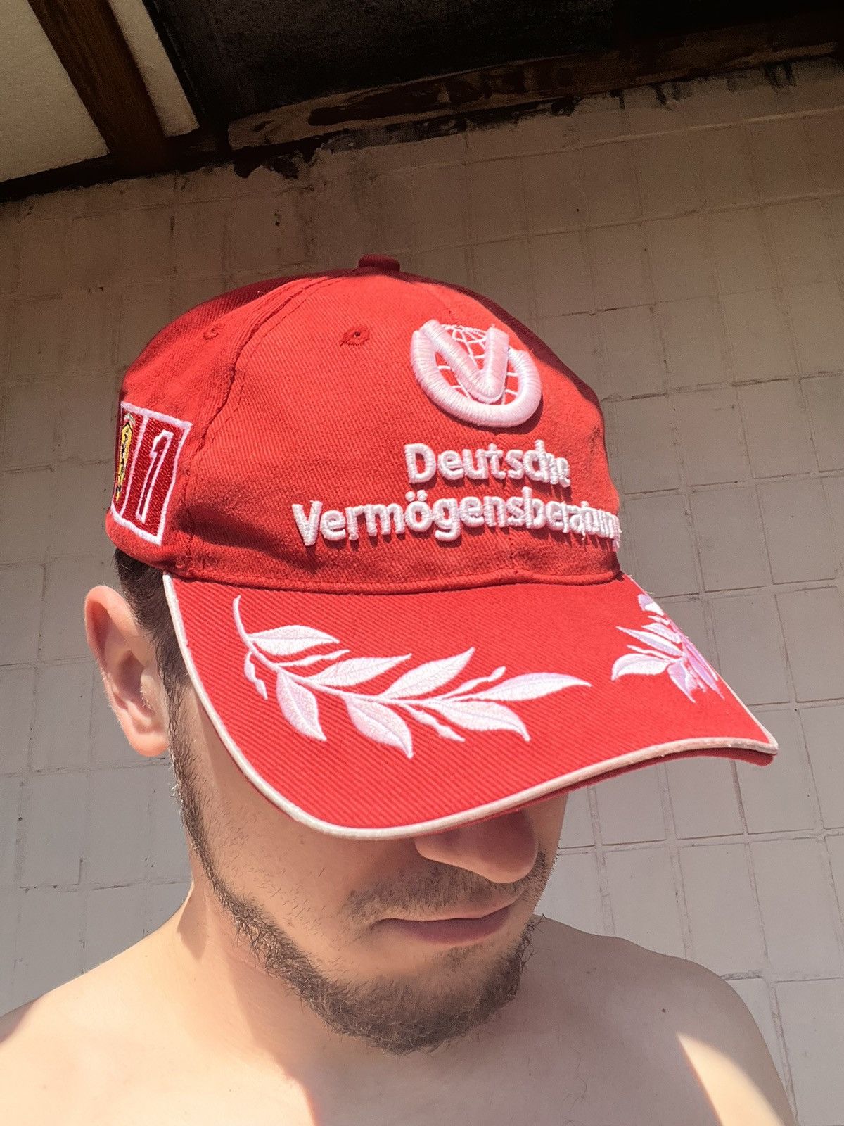 Ferrari Michael Schumacher Formula 1 Ferrari racing cap vintage Size ONE SIZE - 24 Thumbnail