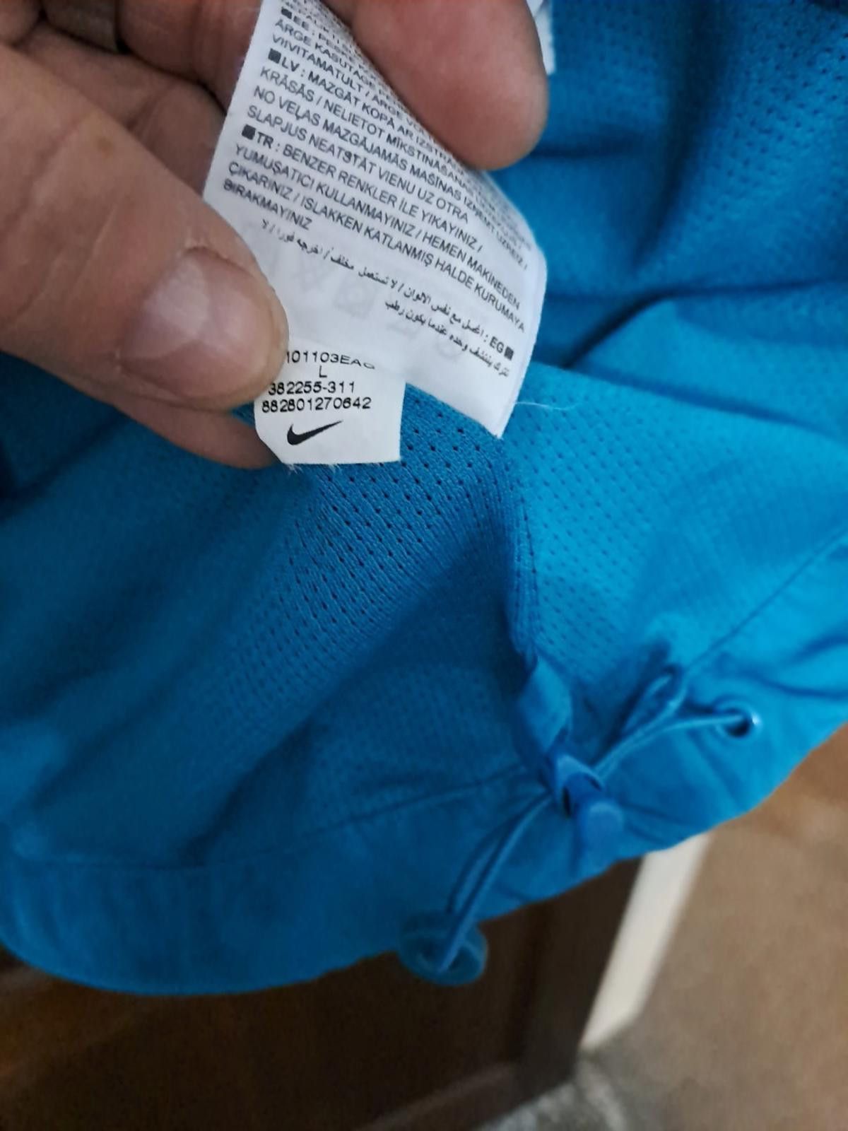 Nike Nike Inter Milan 2010 2011 Football Soccer Dril Track jacket Size ONE SIZE - 7 Thumbnail