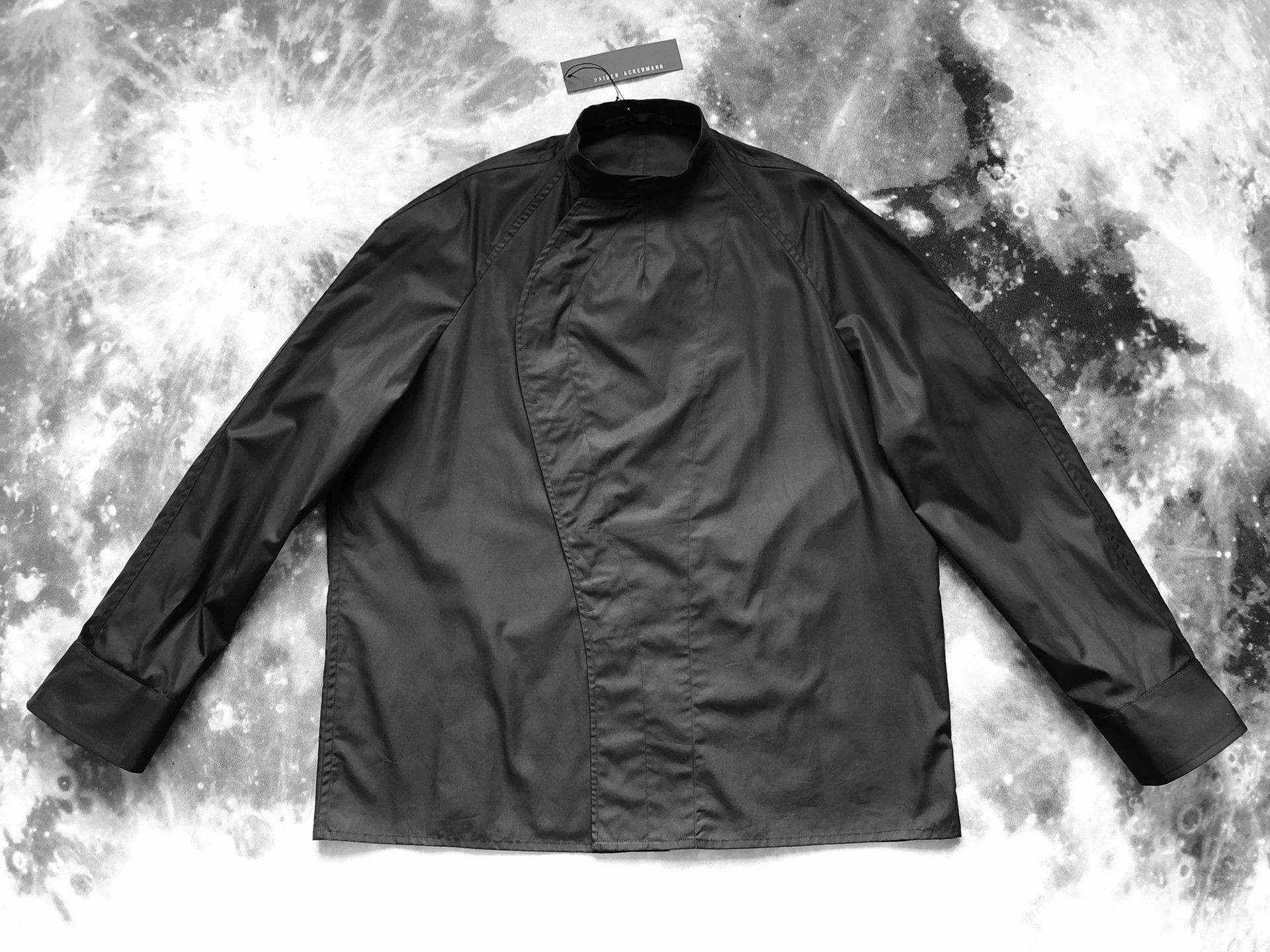 Haider Ackermann Haider Ackermann Structured Sleeve Workwear Shirt Size US L / EU 52-54 / 3 - 1 Thumbnail