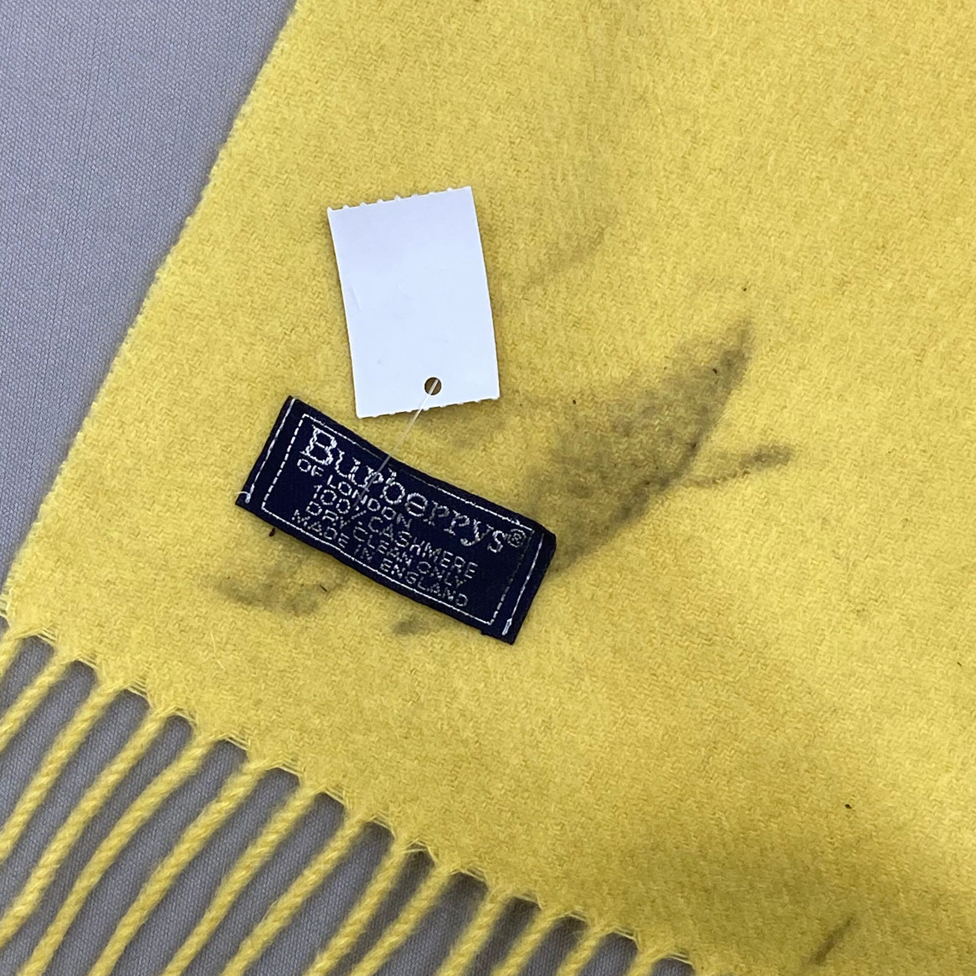 Burberry Vintage Burberry Scarf Muffler Wool Cashmere Winter Scarves Size ONE SIZE - 5 Thumbnail