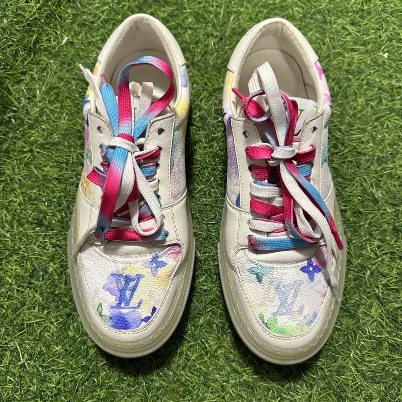 Louis Vuitton Louis Vuitton Ollie Colorful Low Top Fashion Sneakers - Size US 8.5 / EU 41-42 - 1 Thumbnail