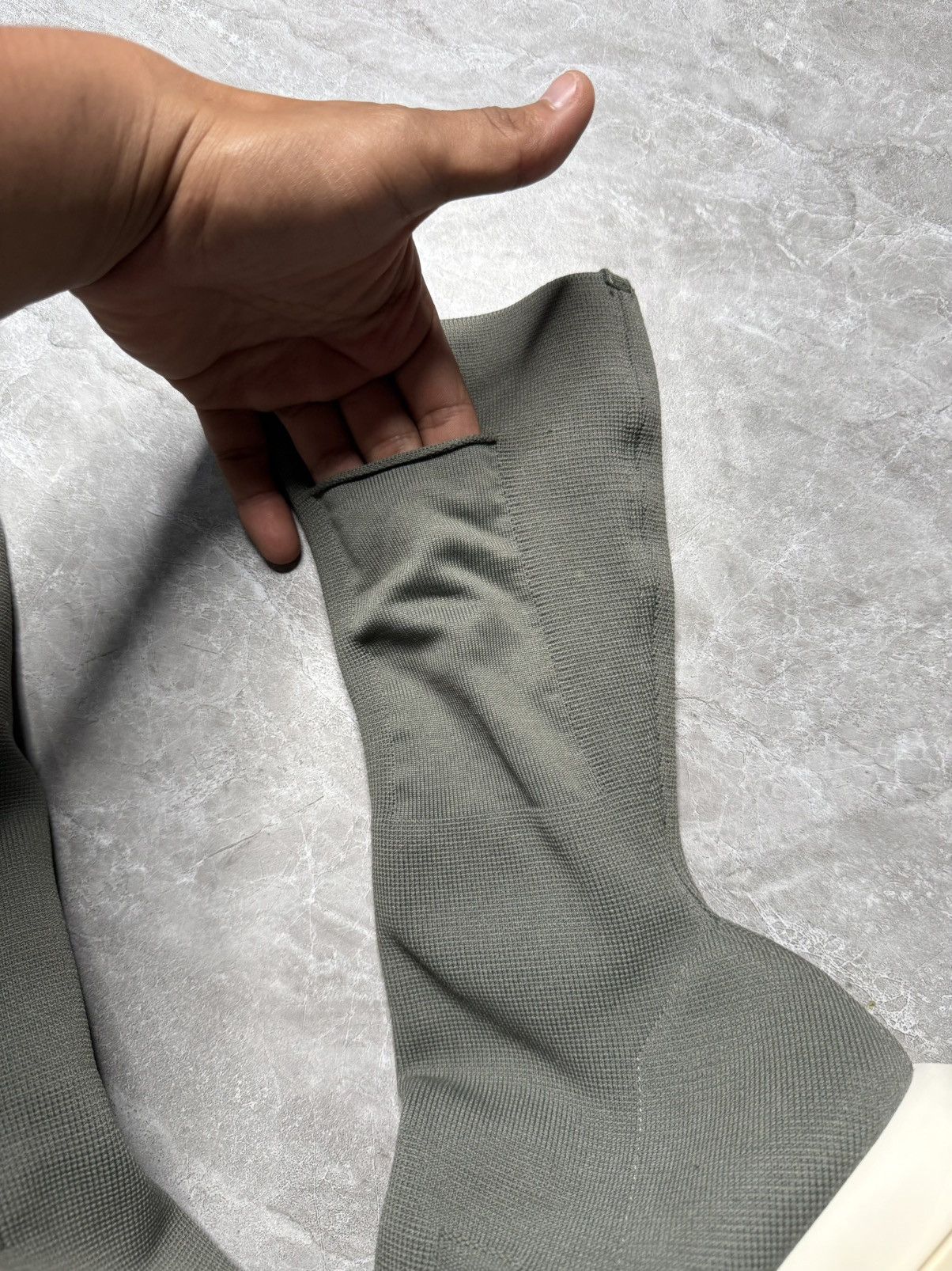 Rick Owens Drkshdw Rick Owens Sock Runner Stretch Size US 7 / EU 40 - 3 Thumbnail