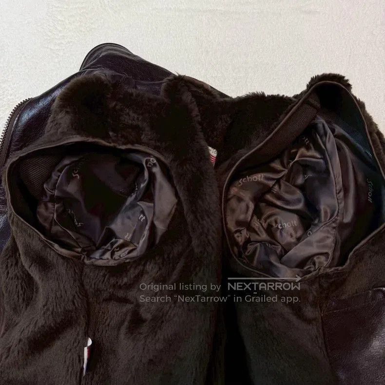 Schott Schott 643EVS locomotive leather jacket Size US M / EU 48-50 / 2 - 5 Thumbnail
