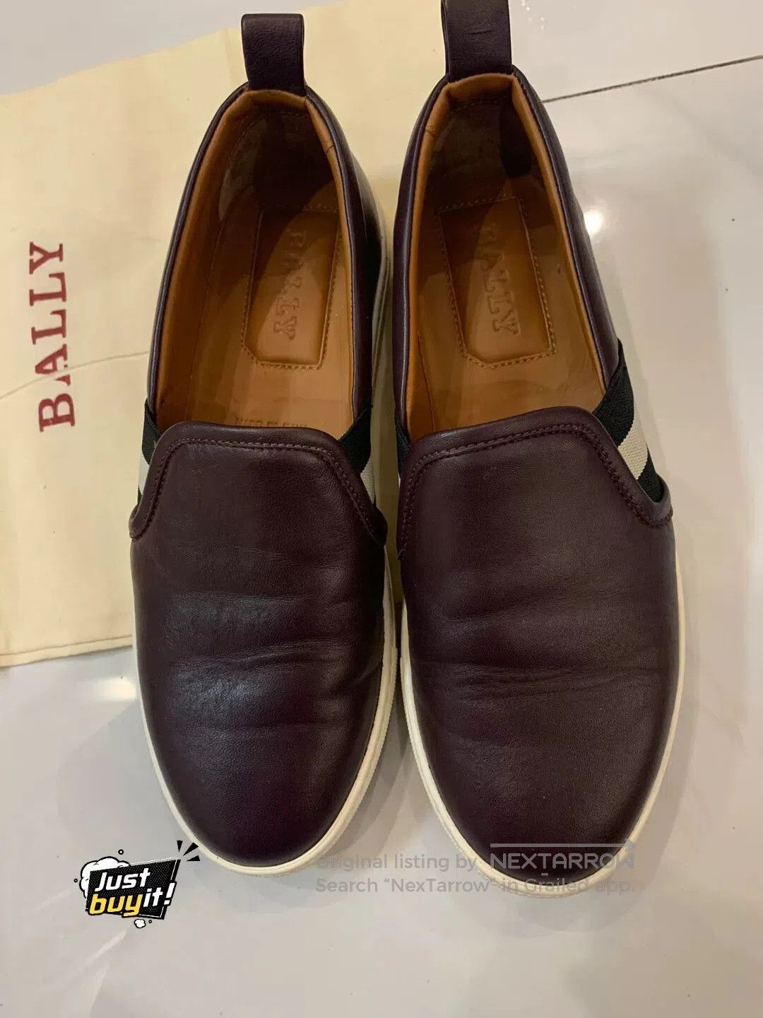 Bally Bally Authentic Slip. Size US 5.5 / IT 35.5 - 1 Thumbnail