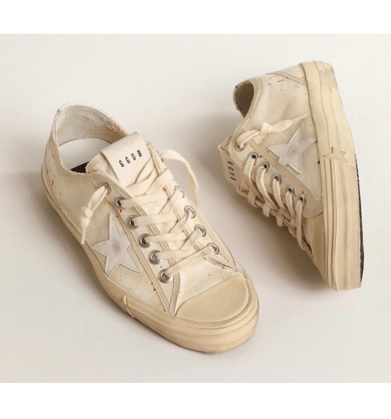 Golden Goose Golden Goose V Star 2 Sneakers Size US 5 / IT 35 - 2 Thumbnail