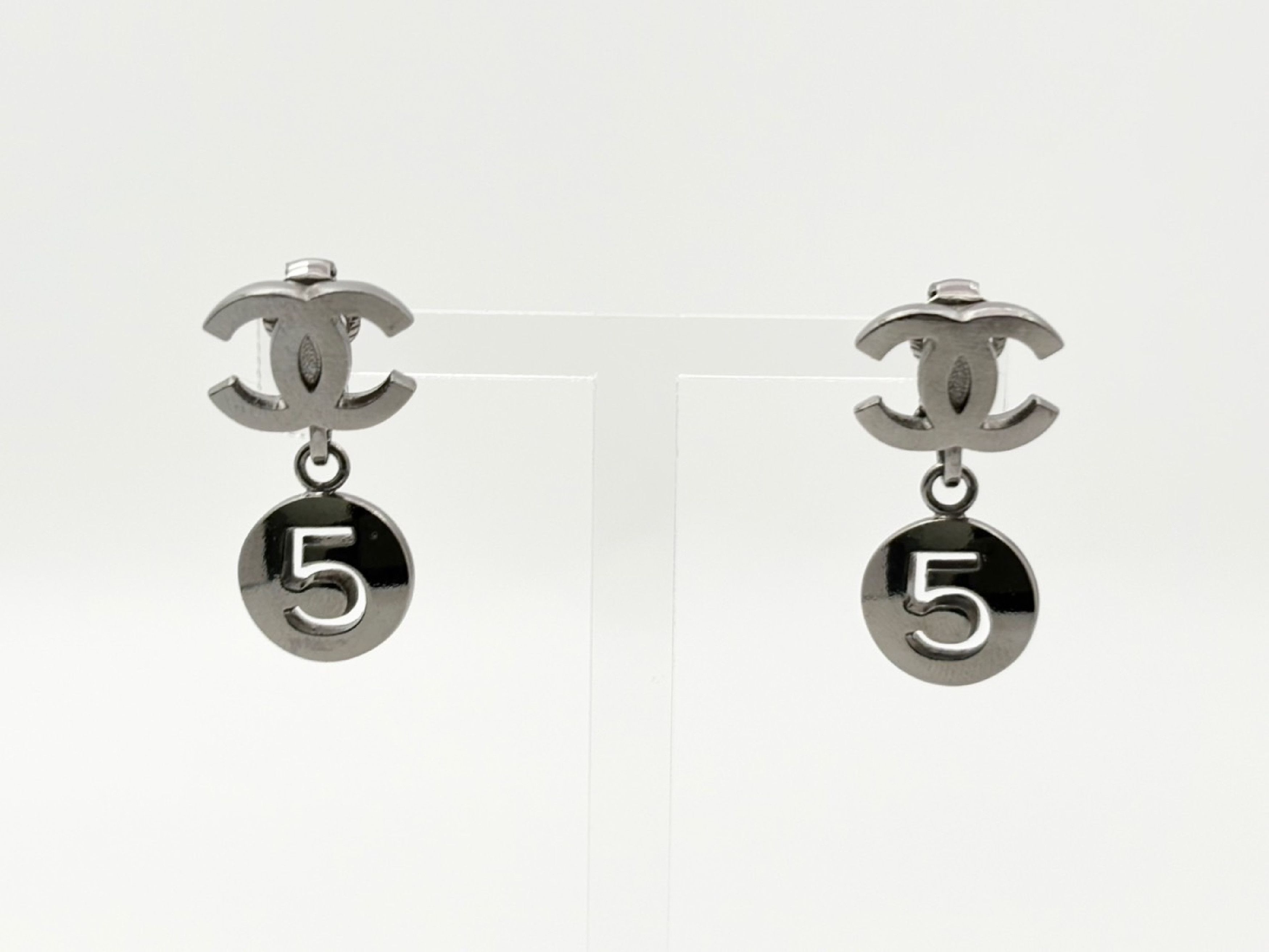 Chanel Chanel Coco Mark earring Size ONE SIZE - 1 Thumbnail