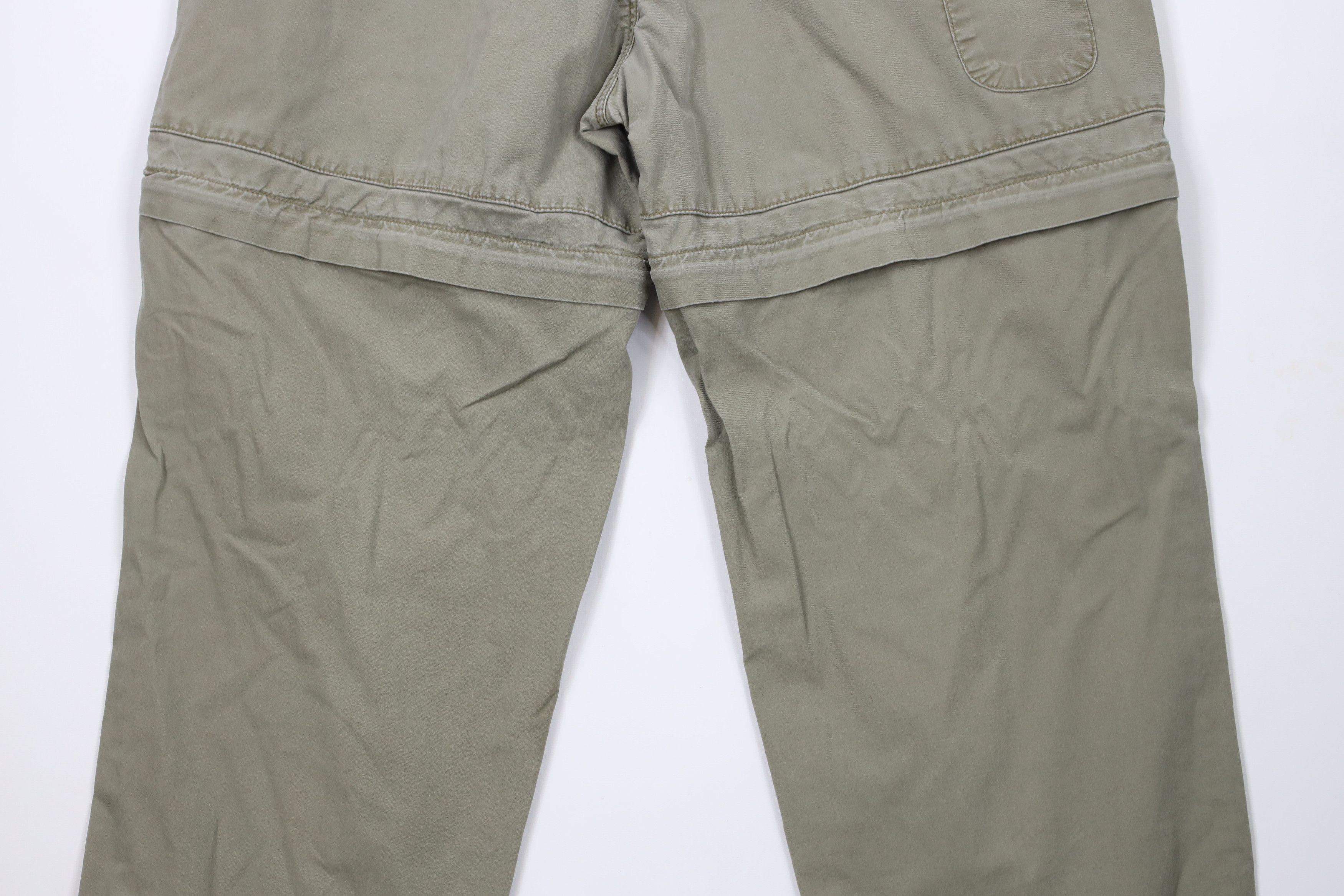 Cabelas × Vintage Vintage 90s Cabelas Wide Leg Convertible Cargo Pants Shorts Size US 36 / EU 52 - 14 Thumbnail