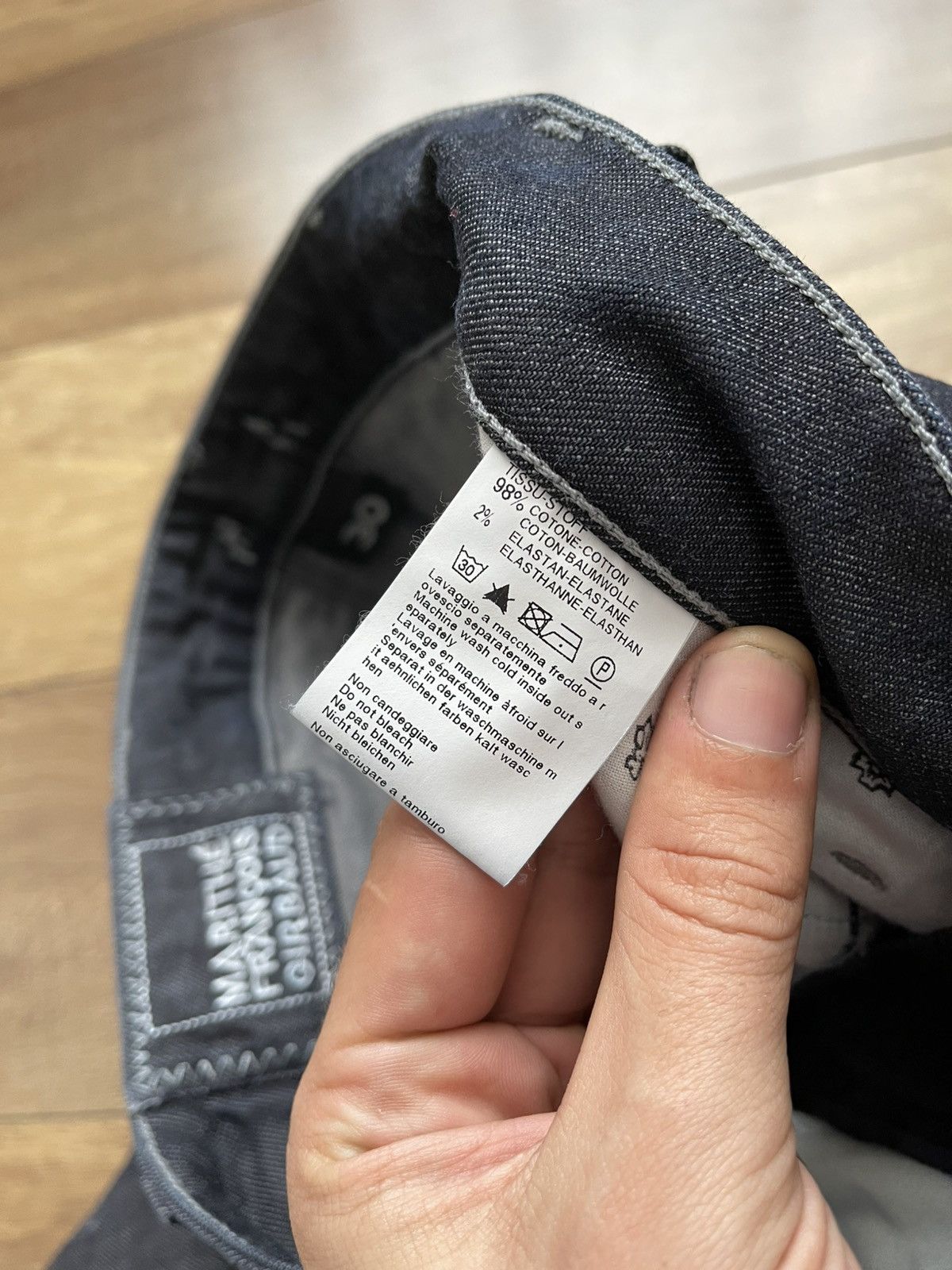 Marithe + Francois Girbaud Marithe Francois Girbaud Denim Jeans Pants Size US 30 / EU 46 - 13 Thumbnail