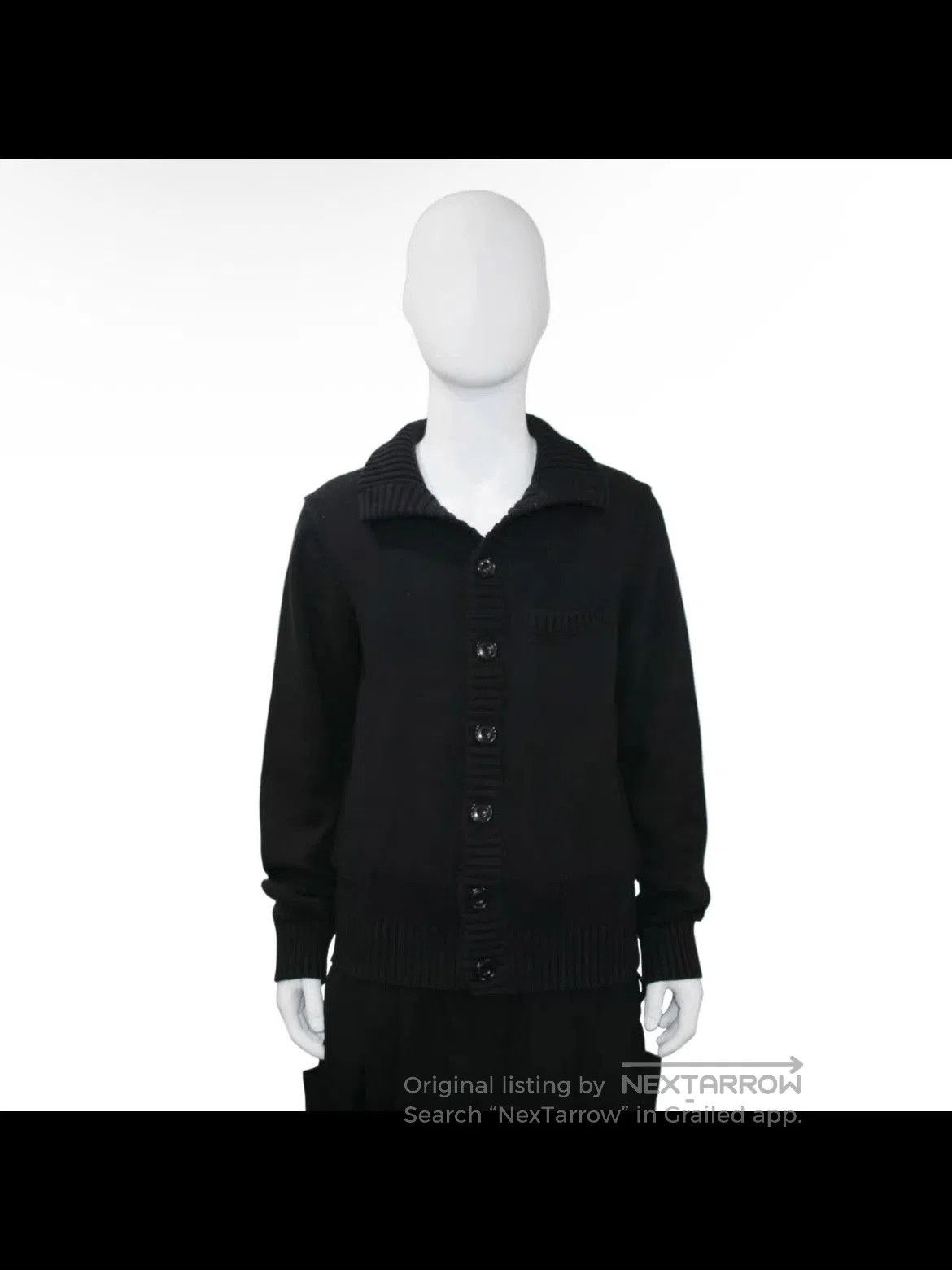 Takahiromiyashita The Soloist. Takahiromiyashita the Soloist Button Up black Cardigan mojo Size US M / EU 48-50 / 2 - 3 Thumbnail