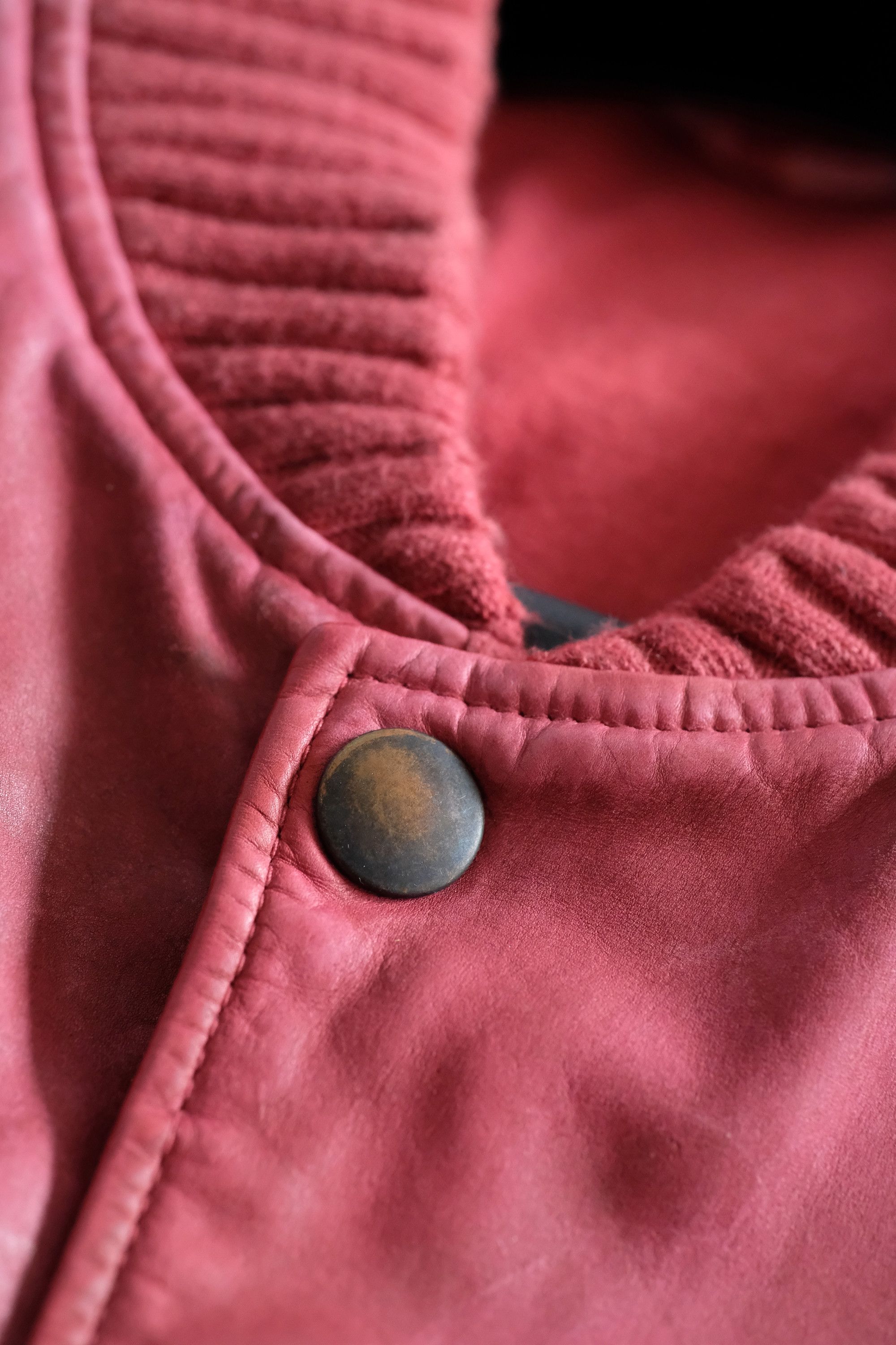 Balmain Balmain Red Leather Jacket SS11 Decarnin Teddy Bomber 48 46 Size US M / EU 48-50 / 2 - 5 Thumbnail