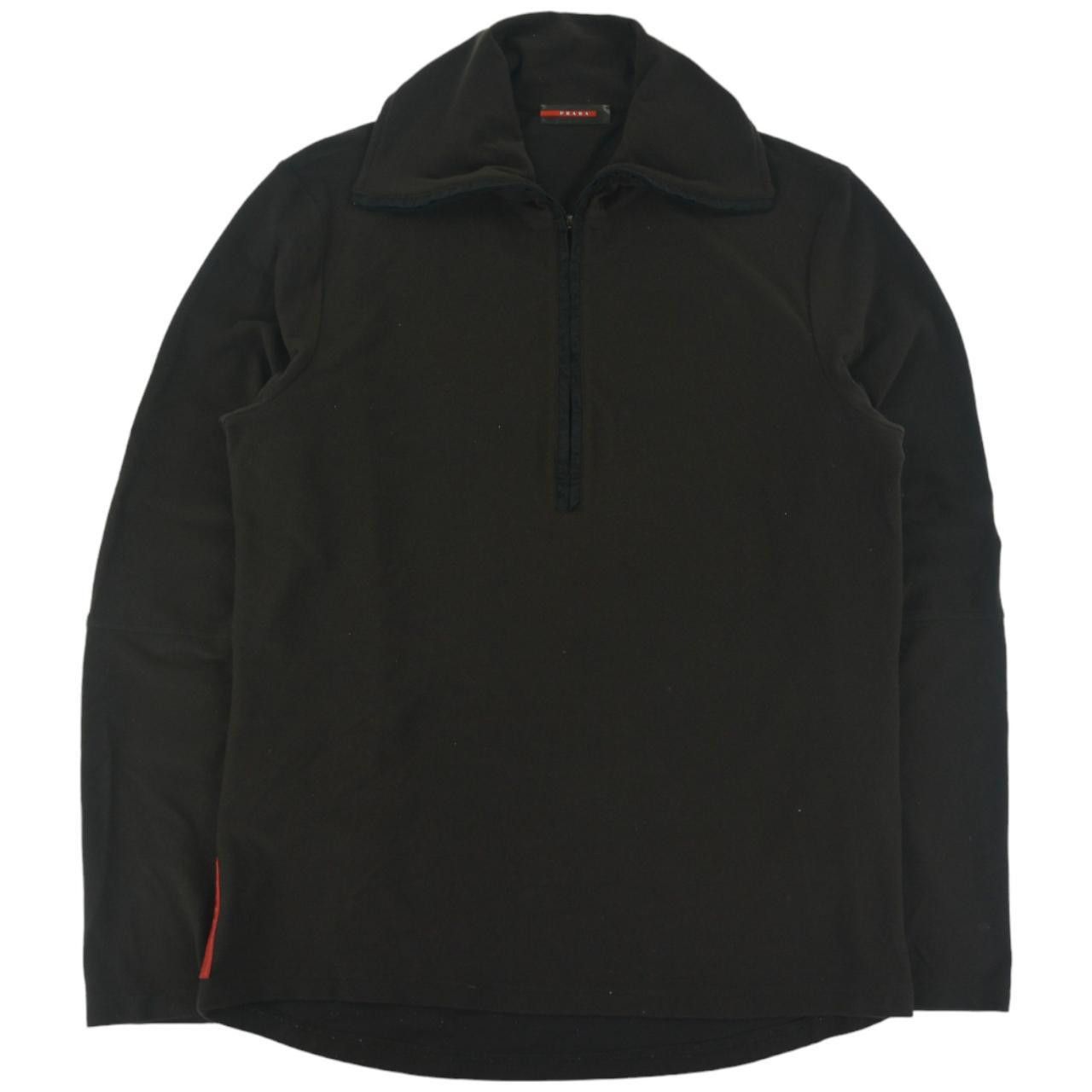 Vintage Prada Sport Q Zip Jumper Size M