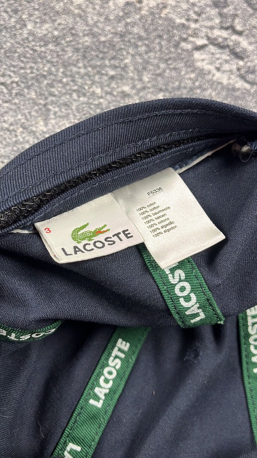 Lacoste × Vintage CRAZY VINTAGE LACOSTE 5 PANEL check CAP SIZE RARE🔥 Size ONE SIZE - 7 Thumbnail