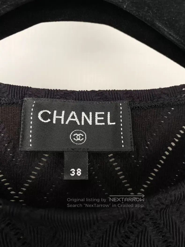 Chanel Chanel Black short sleeve Size XS / US 0-2 / IT 36-38 - 2 Thumbnail
