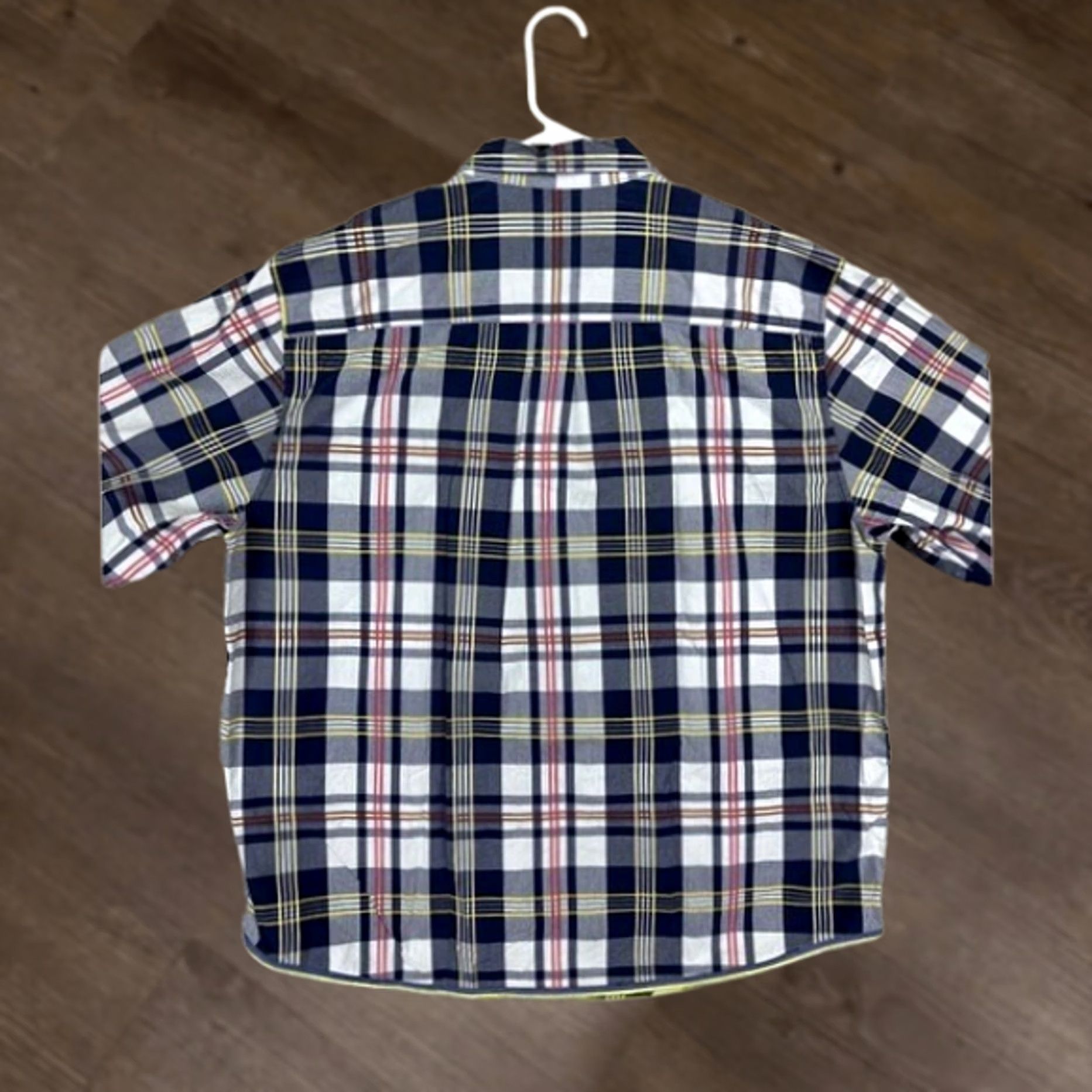 Tommy Bahama Tommy Bahama Shirt Men 2XL Blue Tartan Plaid Island Crafted Button Up Size US XXL / EU 58 / 5 - 1 Thumbnail