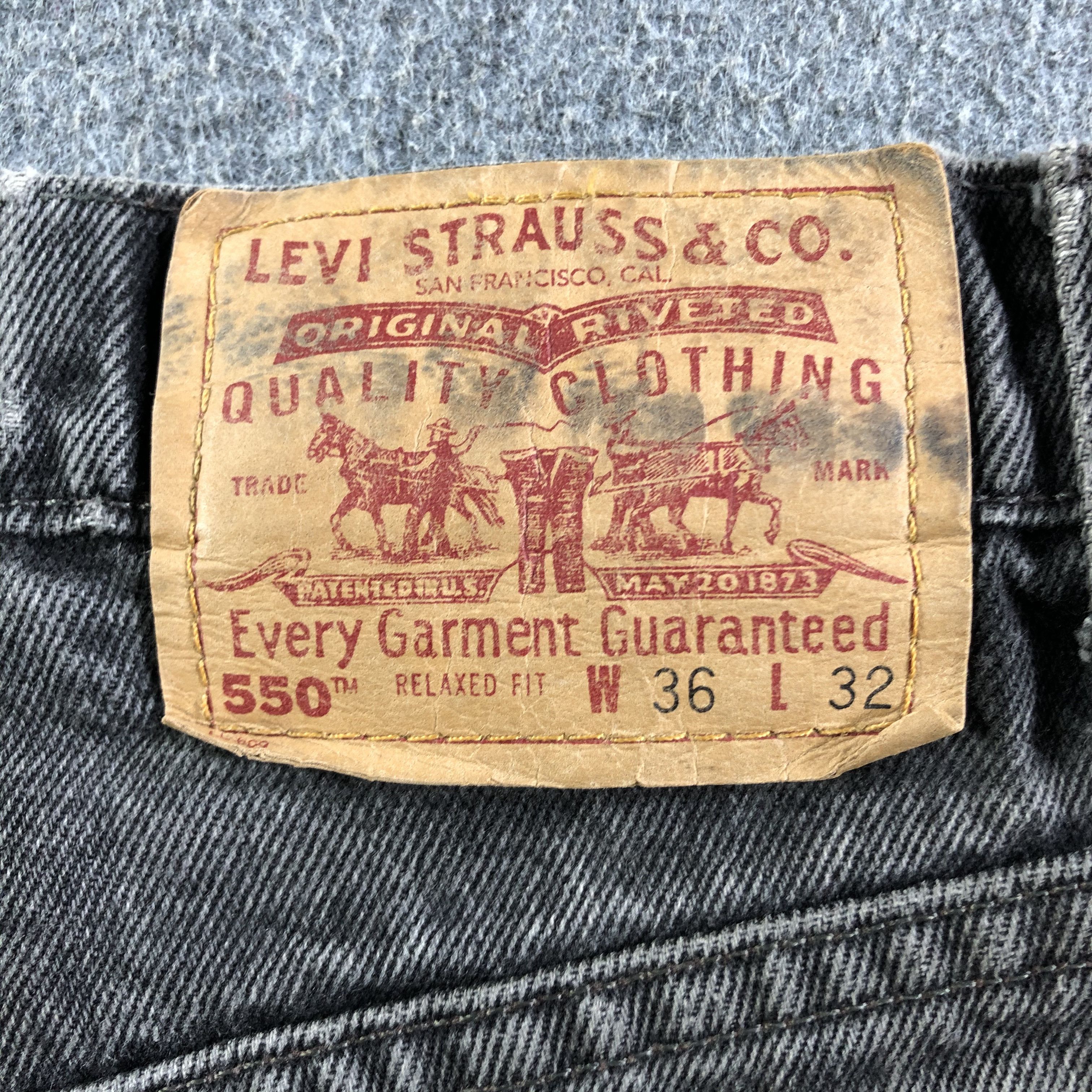 Levi's Vintage Levis 550 Jeans-J3547 Size US 35 - 5 Thumbnail
