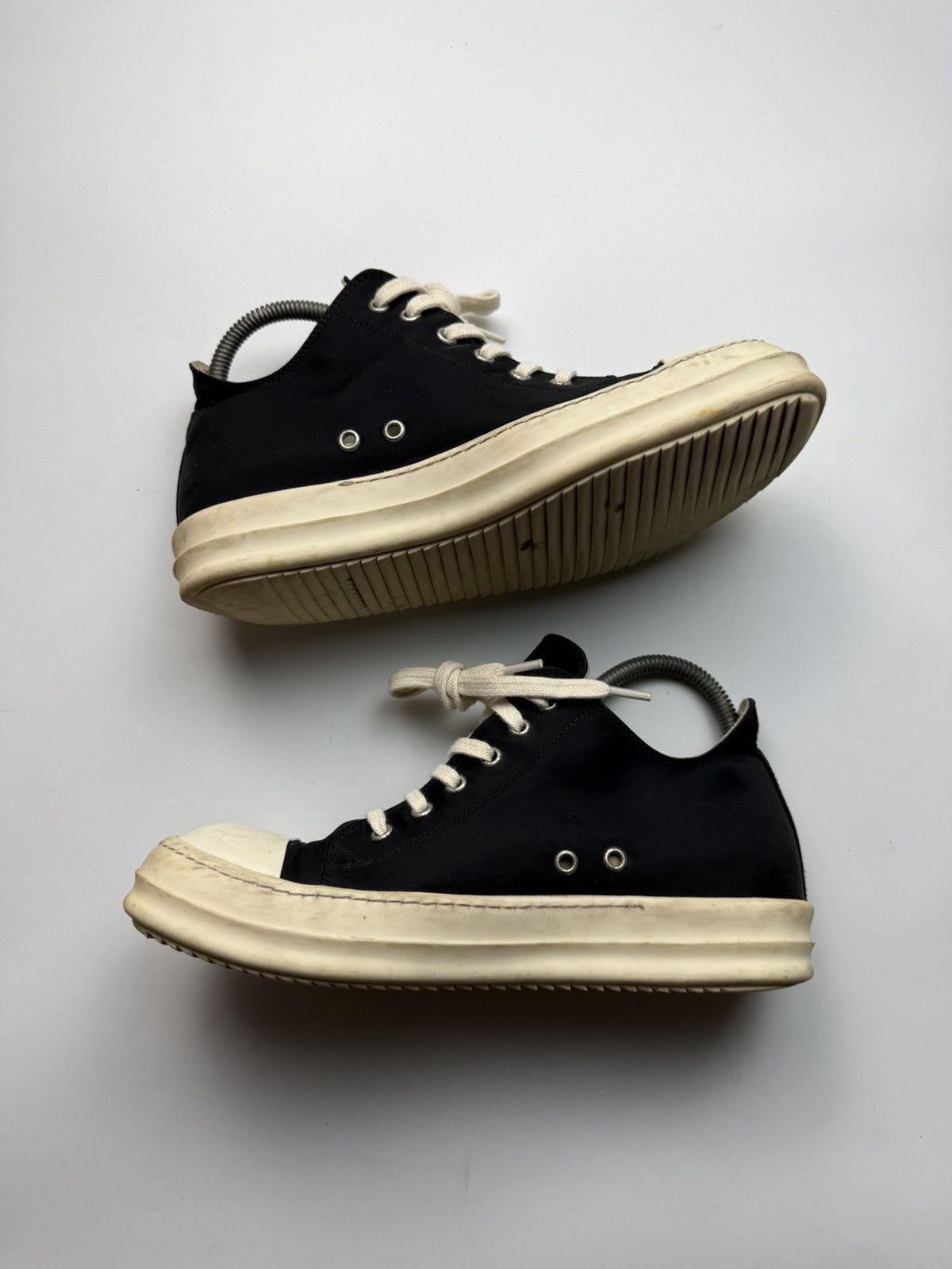 Rick Owens Drkshdw Rick Owens Drkshdw Ramones Low Size US 8 / EU 41 - 2 Thumbnail
