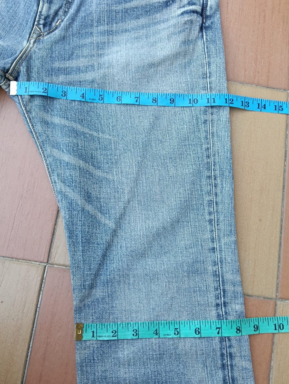 Edwin EDWIN XV Exclusive Vintage Bootcut Denim Jeans - Light Wash Size US 33 - 4 Thumbnail