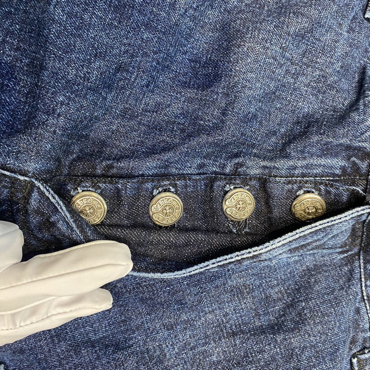 Chrome Hearts Chrome Hearts Carpenter Indigo shorts denim blue Size US 34 / EU 50 - 17 Thumbnail