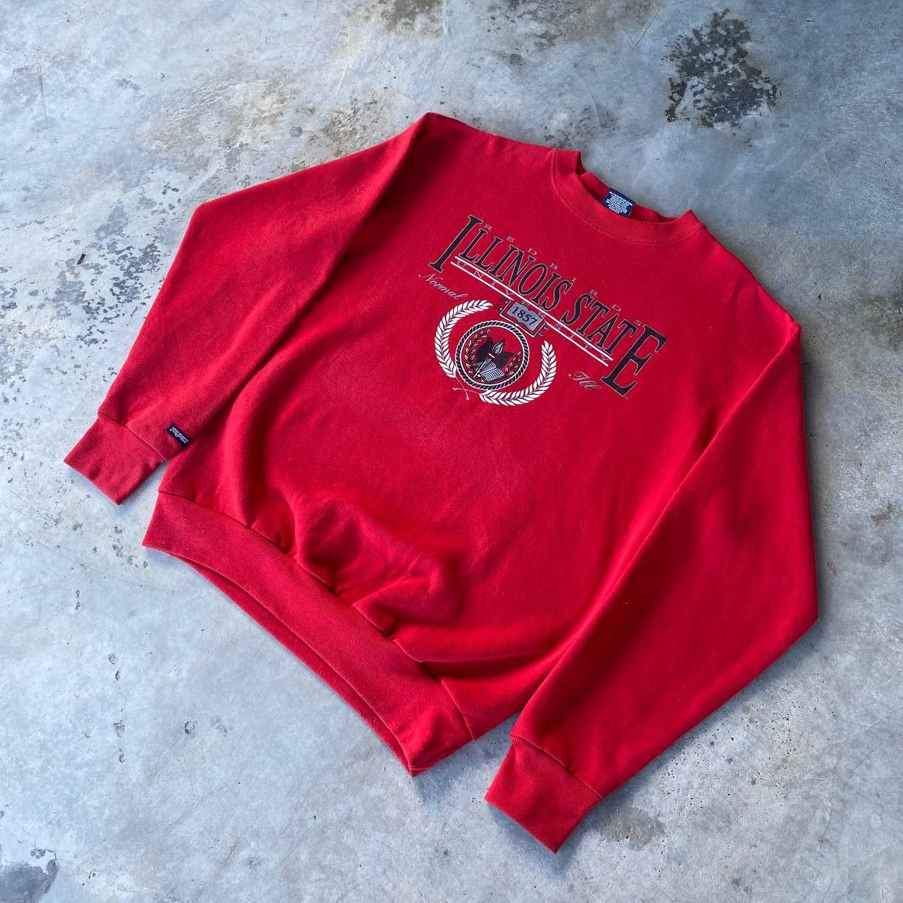 Vintage BINDING OFFER🔥VINTAGE ILLINOIS STATE UNIVERSITY CREWNECK Size US XL / EU 56 / 4 - 7 Thumbnail