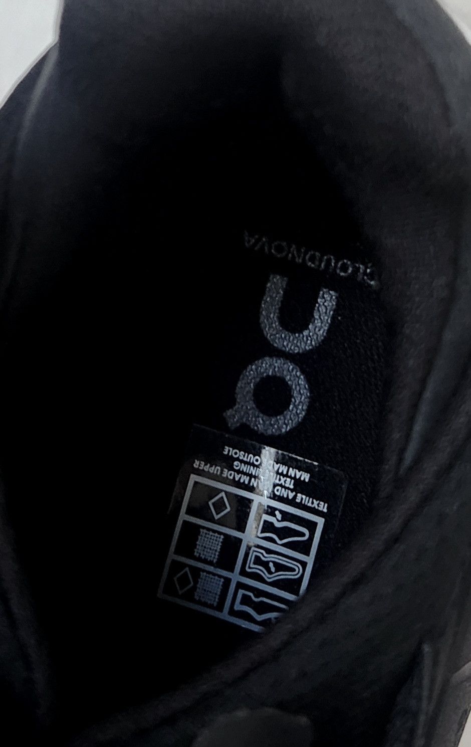 On ON Cloudnova 2 All Black 3WE30220485 Speedboard Women's Lif Size US 9.5 / IT 39.5 - 10 Thumbnail