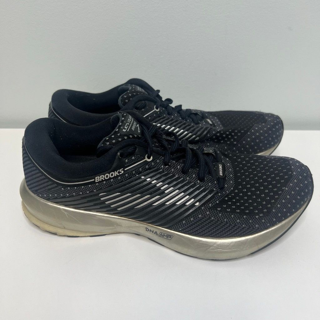 Brooks Brooks Levitate Black Silver Athletic Womens Shoes 8.5 Size US 8.5 / IT 38.5 - 1 Thumbnail