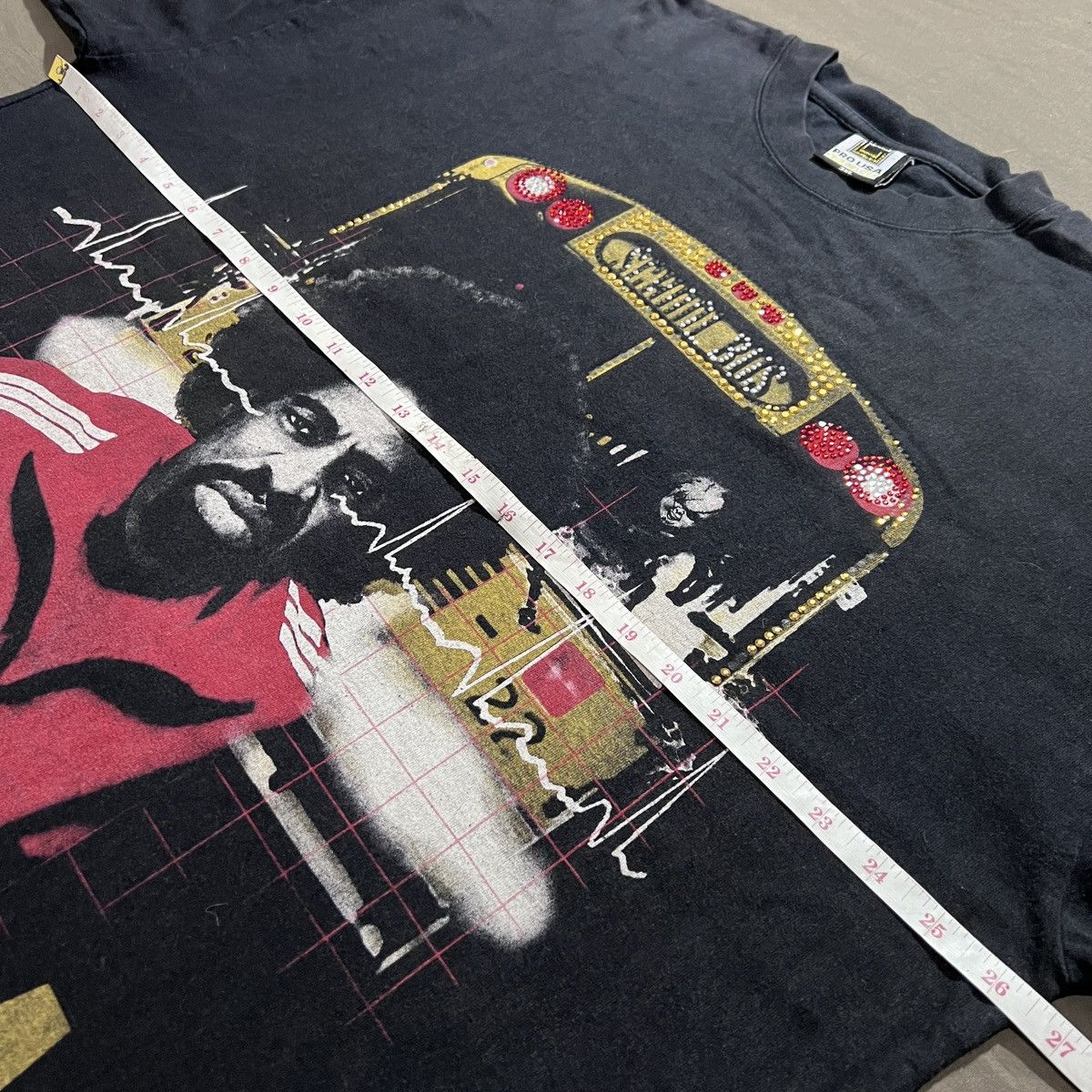Rap Tees Vintage Mac Dre THE SIX MILLION DOLLAR MAC Parody Tee 3XL Size US XXL / EU 58 / 5 - 7 Thumbnail