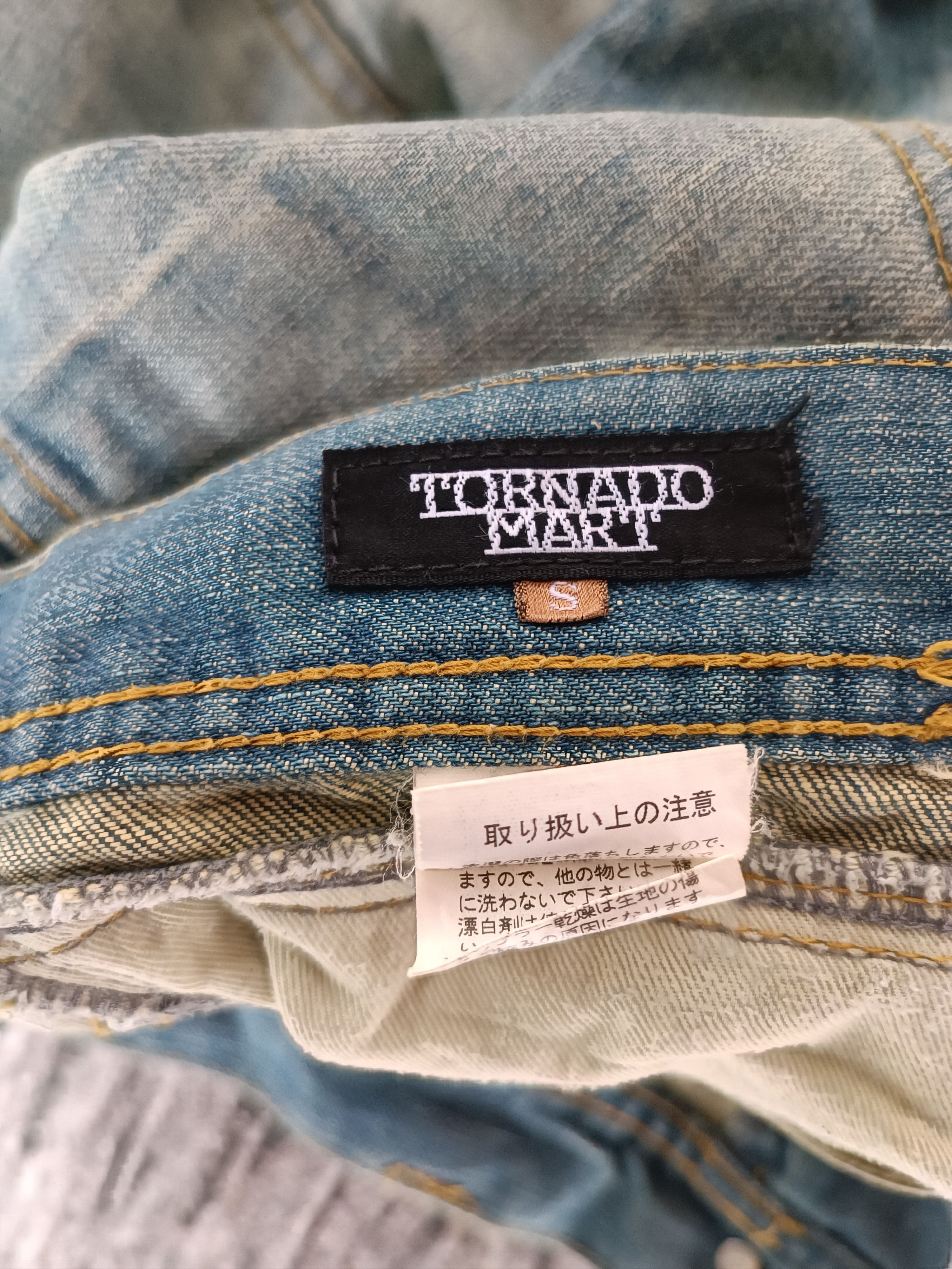 Tornado Mart Tornado Mart Jeans Very Rare Size US 30 / EU 46 - 9 Thumbnail