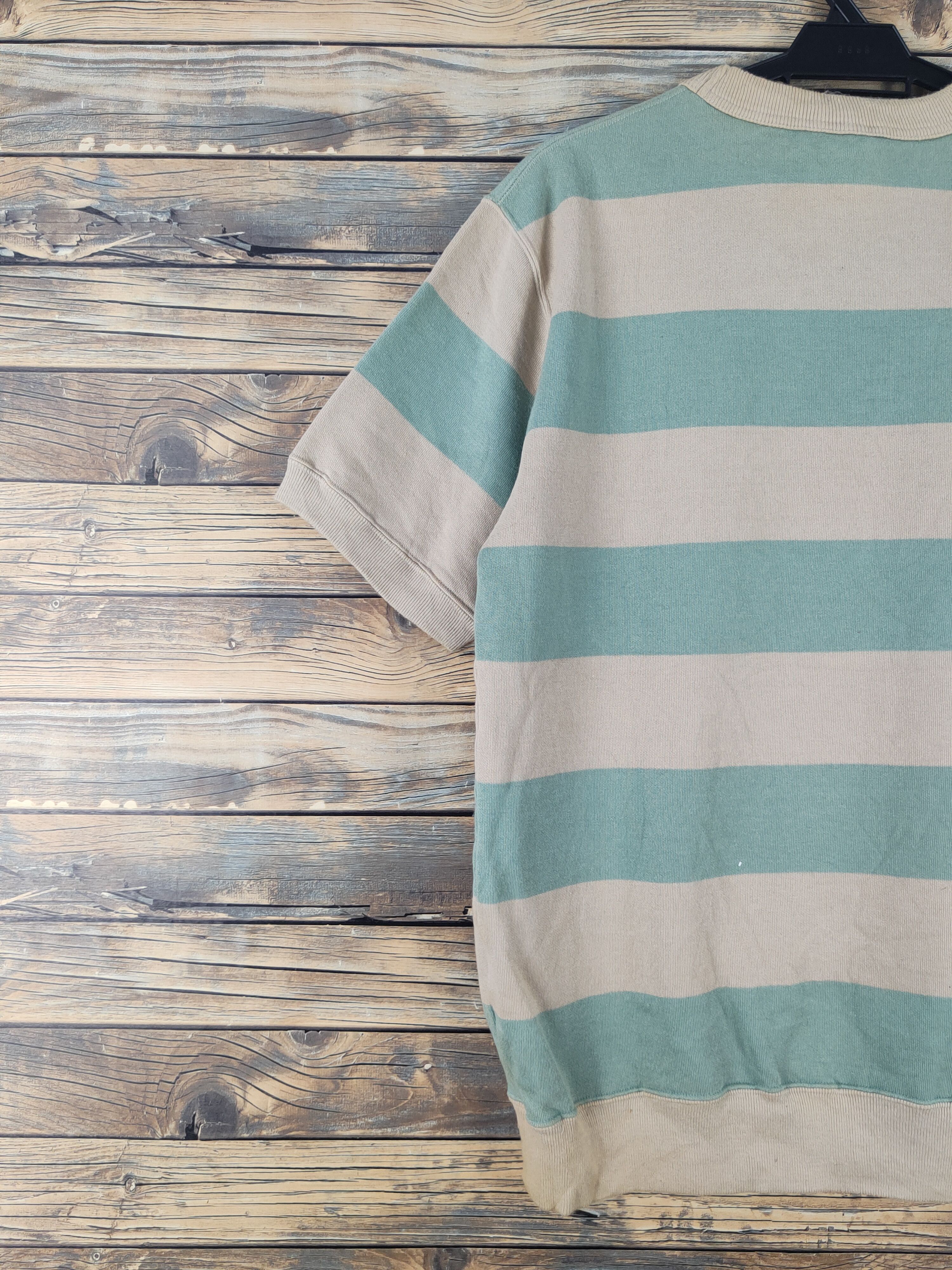 Beams Plus Beams Green Brown Knitwear Short Sleeve Sweatshirts #W1754 Size US M / EU 48-50 / 2 - 8 Thumbnail