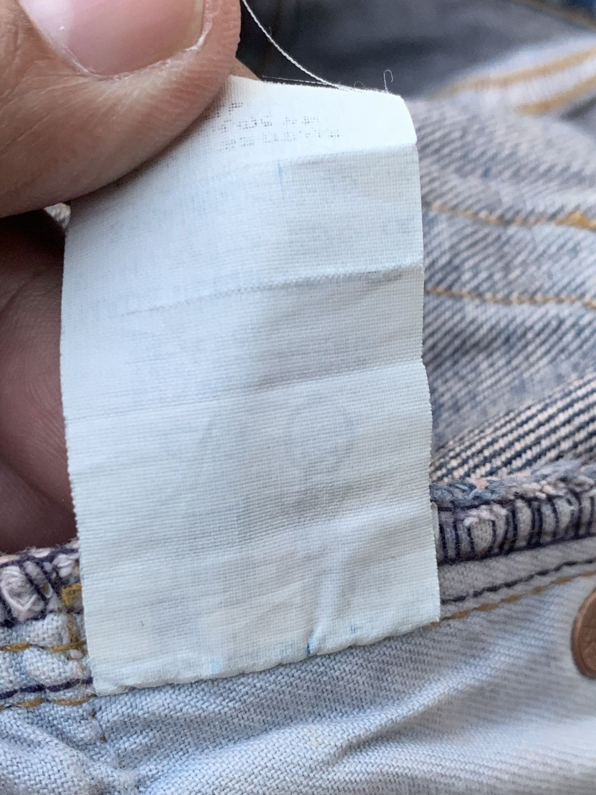 Levi's Vintage baggy Levi's 504 selvedge. Size US 32 / EU 48 - 7 Thumbnail