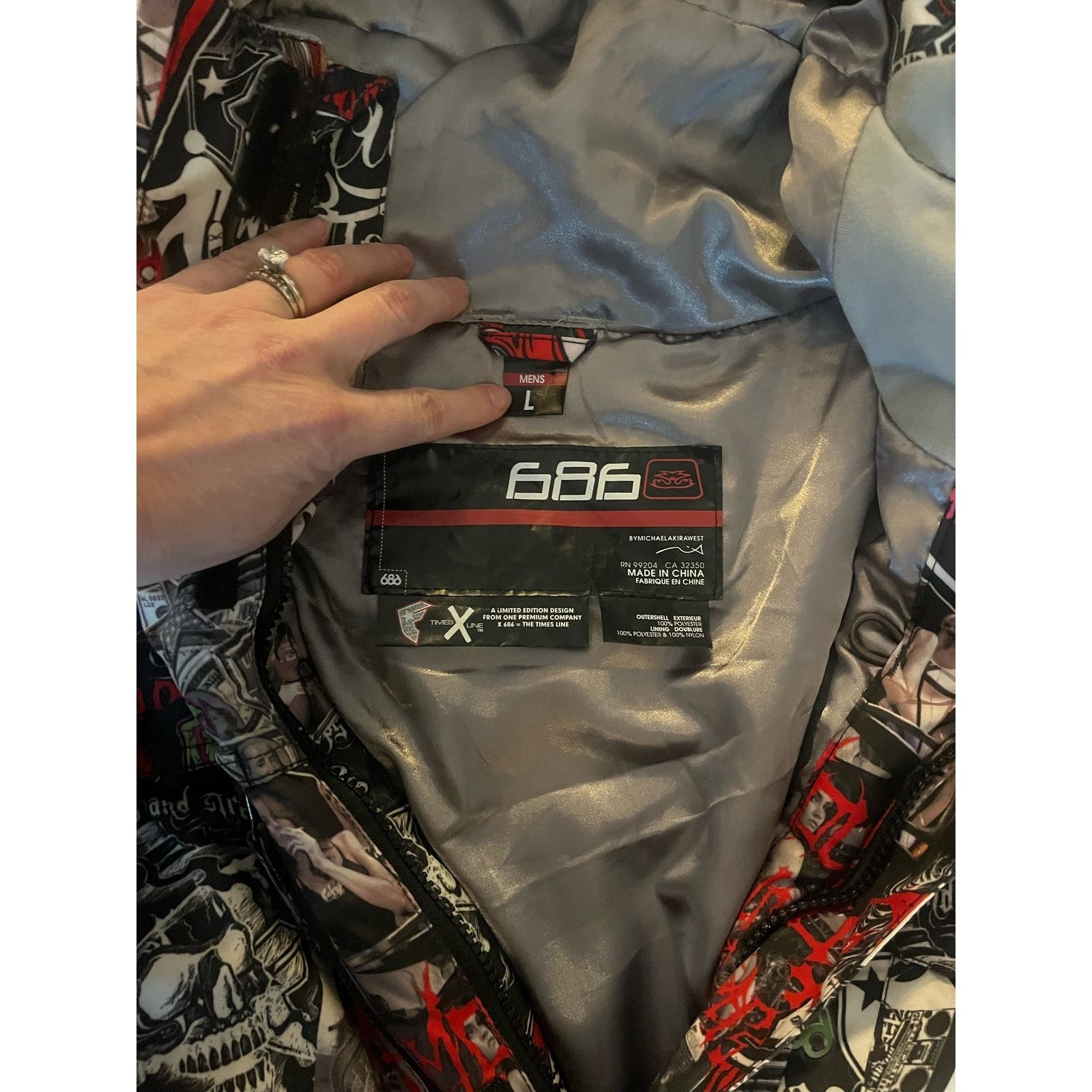 Famous Stars And Straps Famous Stars And Straps 686 x Travis Barker Coat Large Size US L / EU 52-54 / 3 - 3 Thumbnail