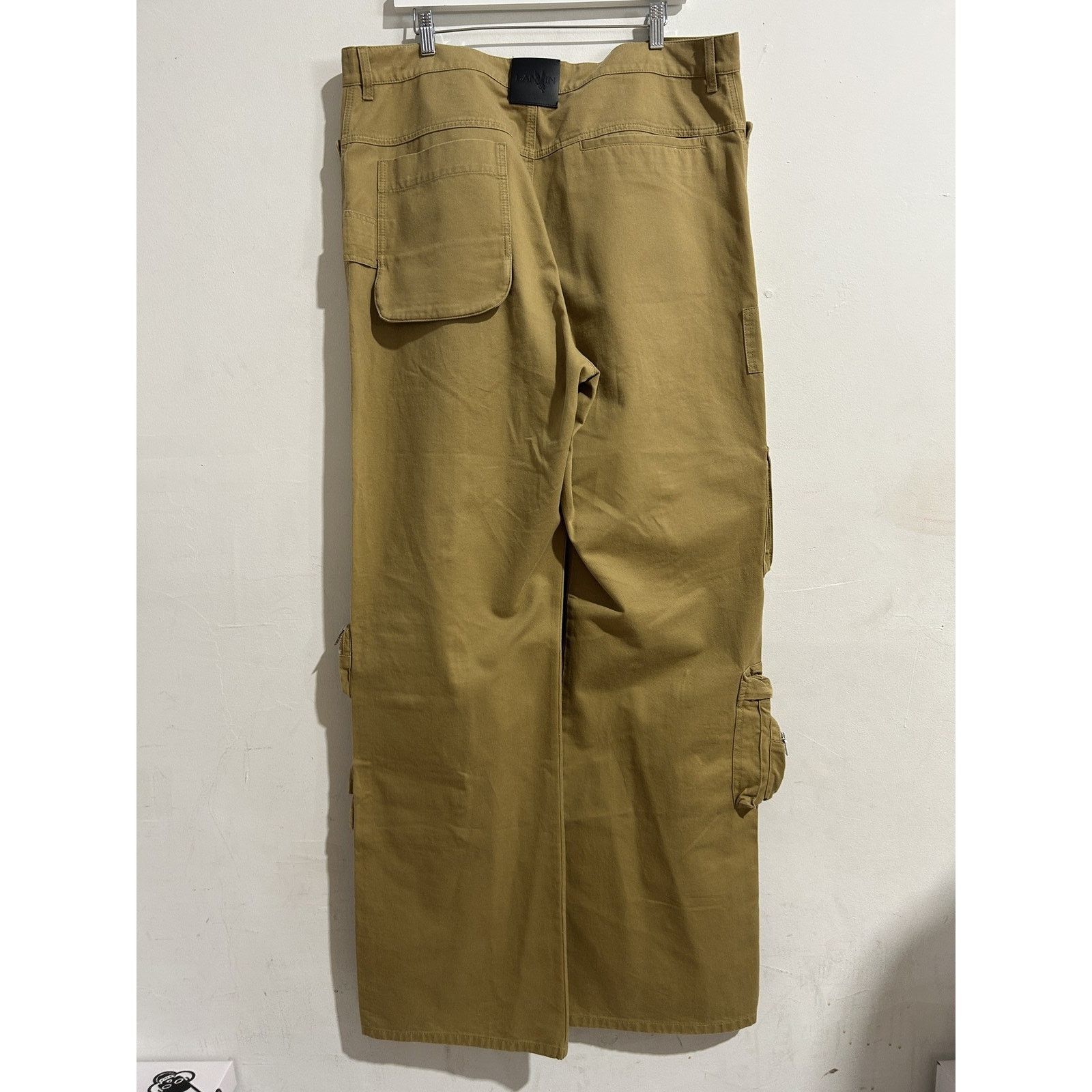 Lanvin LANVIN TAN FUTURE EDITION TROUSERS SIZE 38 PREOWNED Size US 40 / EU 56 - 2 Thumbnail