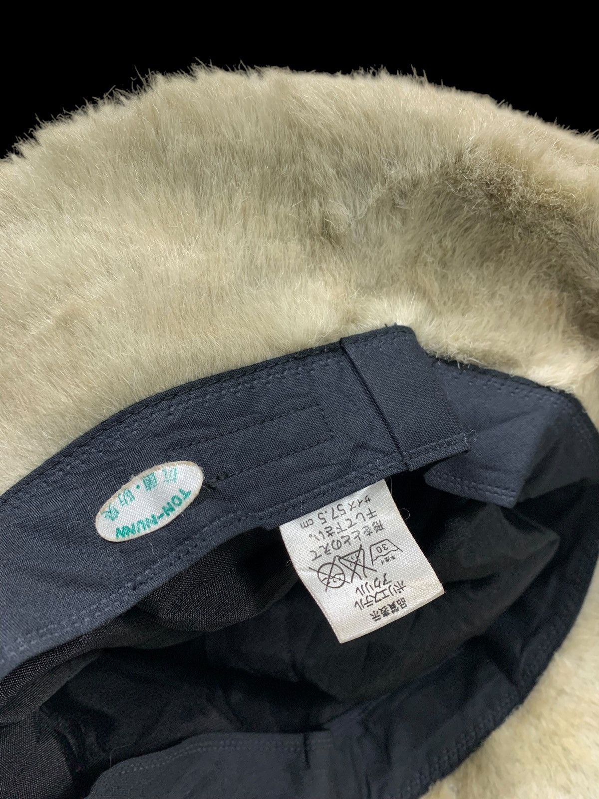 Japanese Brand Japanese style Fur mohair bucket Hats Size ONE SIZE - 5 Thumbnail